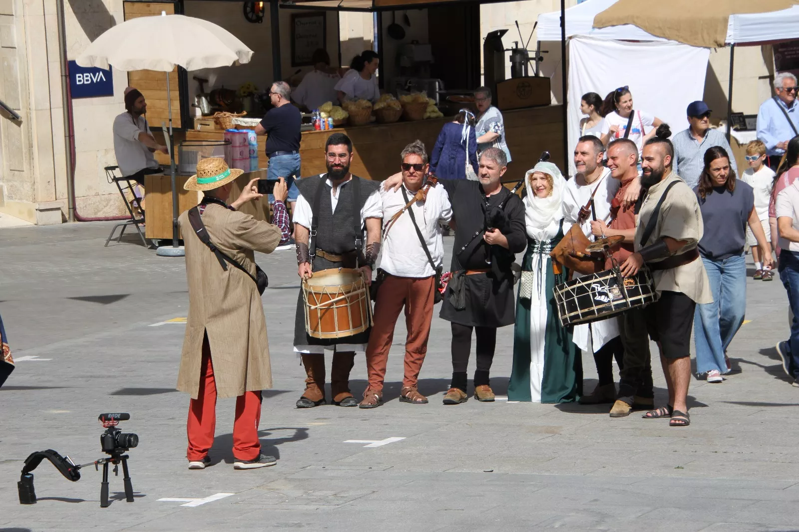 Homenaje templario a Guillem de Mont-rodón". Foto Carlos Neofato