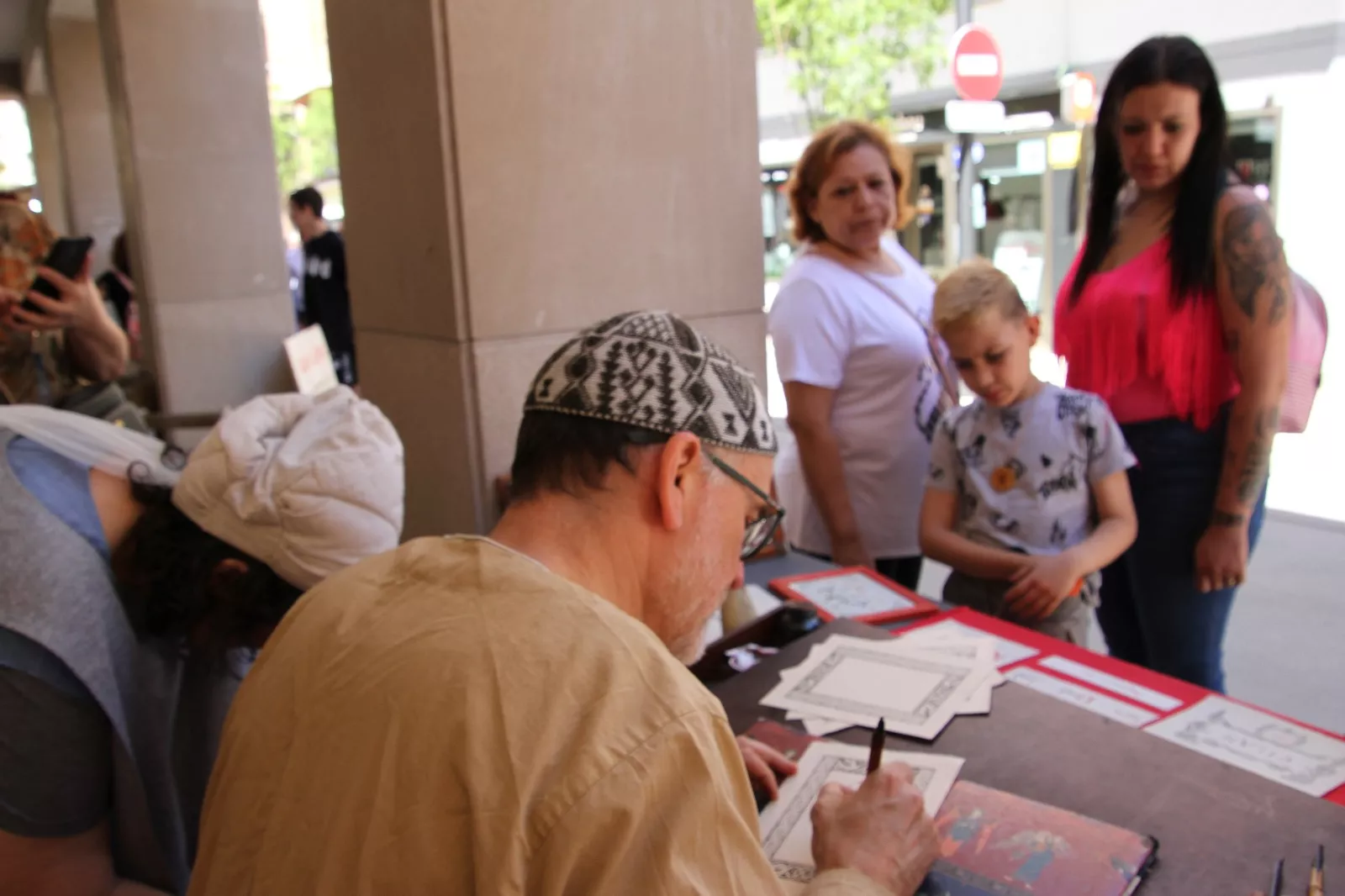 Homenaje templario a Guillem de Mont-rodón". Foto Carlos Neofato