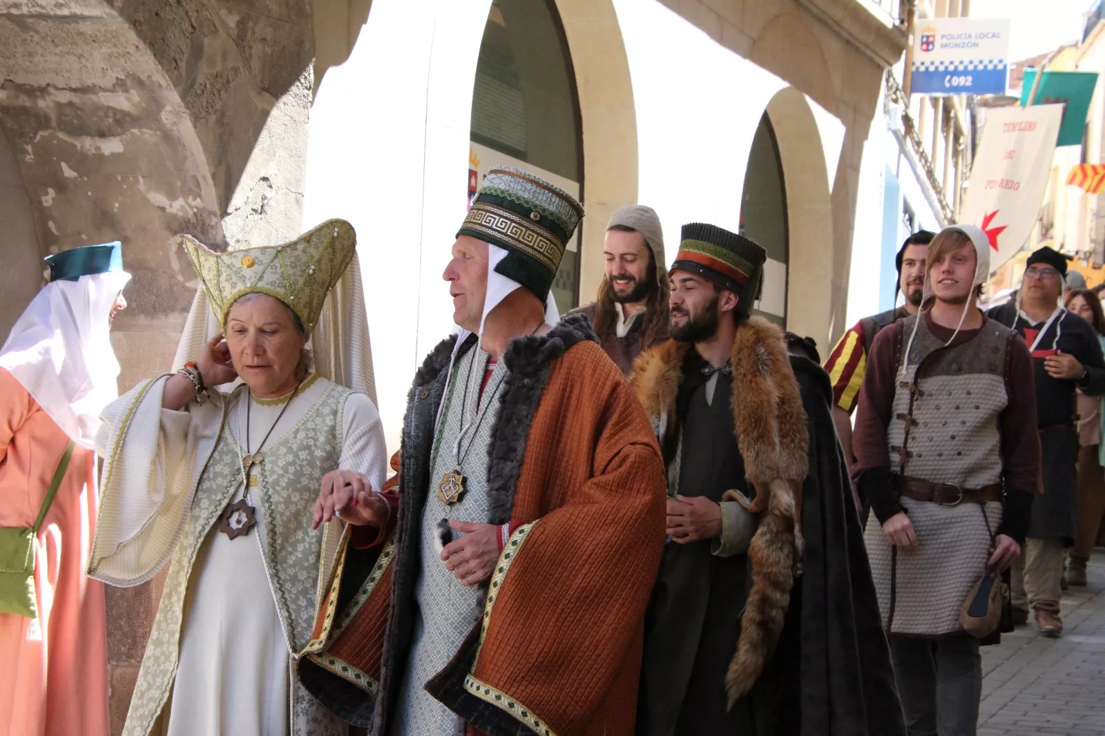 Homenaje templario a Guillem de Mont-rodón". Foto Carlos Neofato