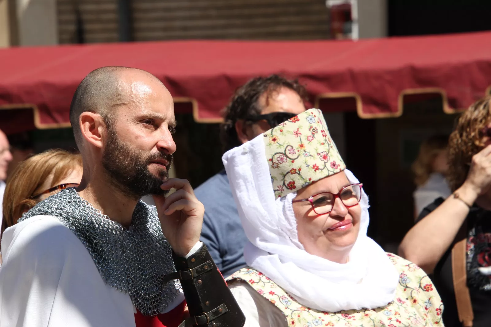 Homenaje templario a Guillem de Mont-rodón". Foto Carlos Neofato