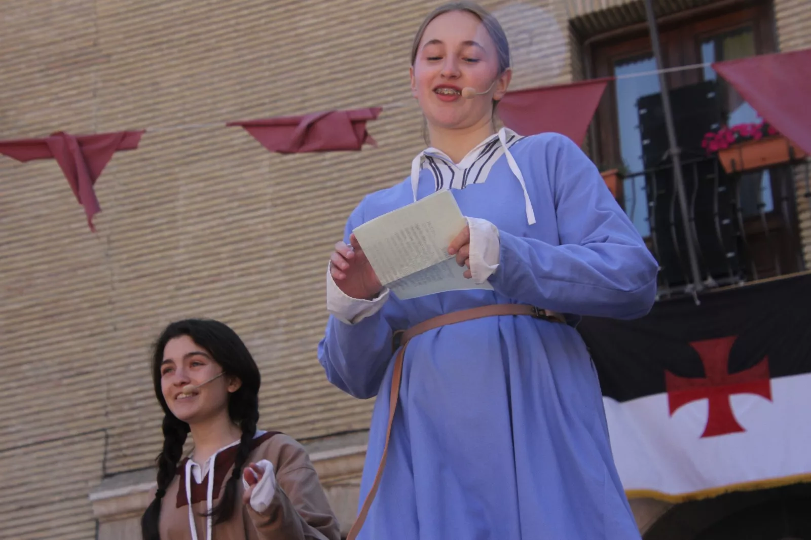 Homenaje templario a Guillem de Mont-rodón". Foto Carlos Neofato