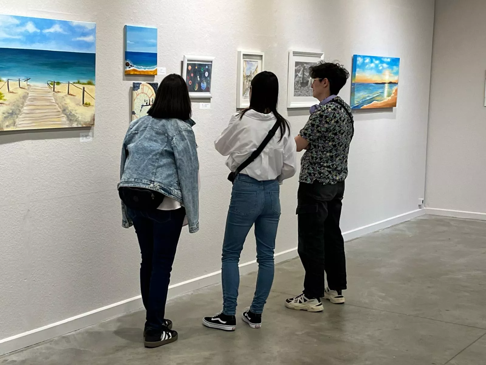 Exposición del alumnado de Marian Ruiz del curso 2024-2025.