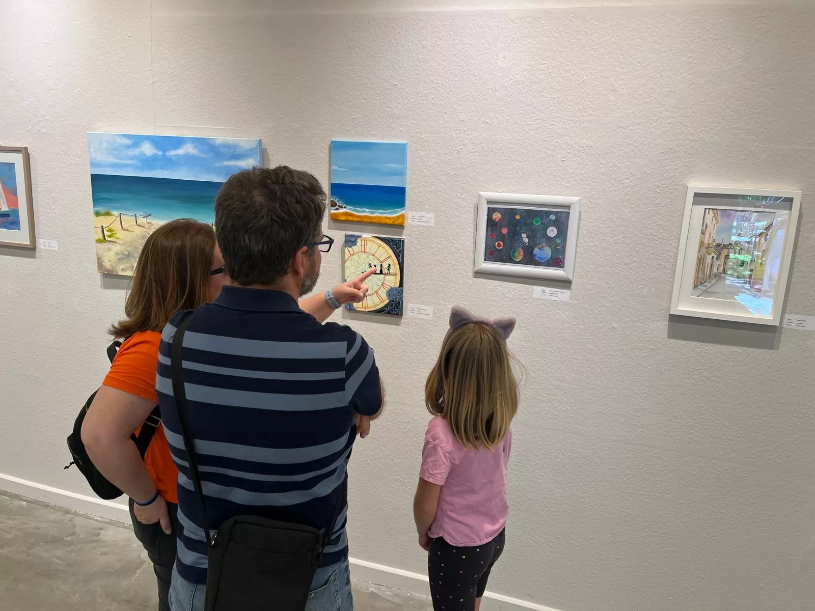 Exposición del alumnado de Marian Ruiz del curso 2024-2025.