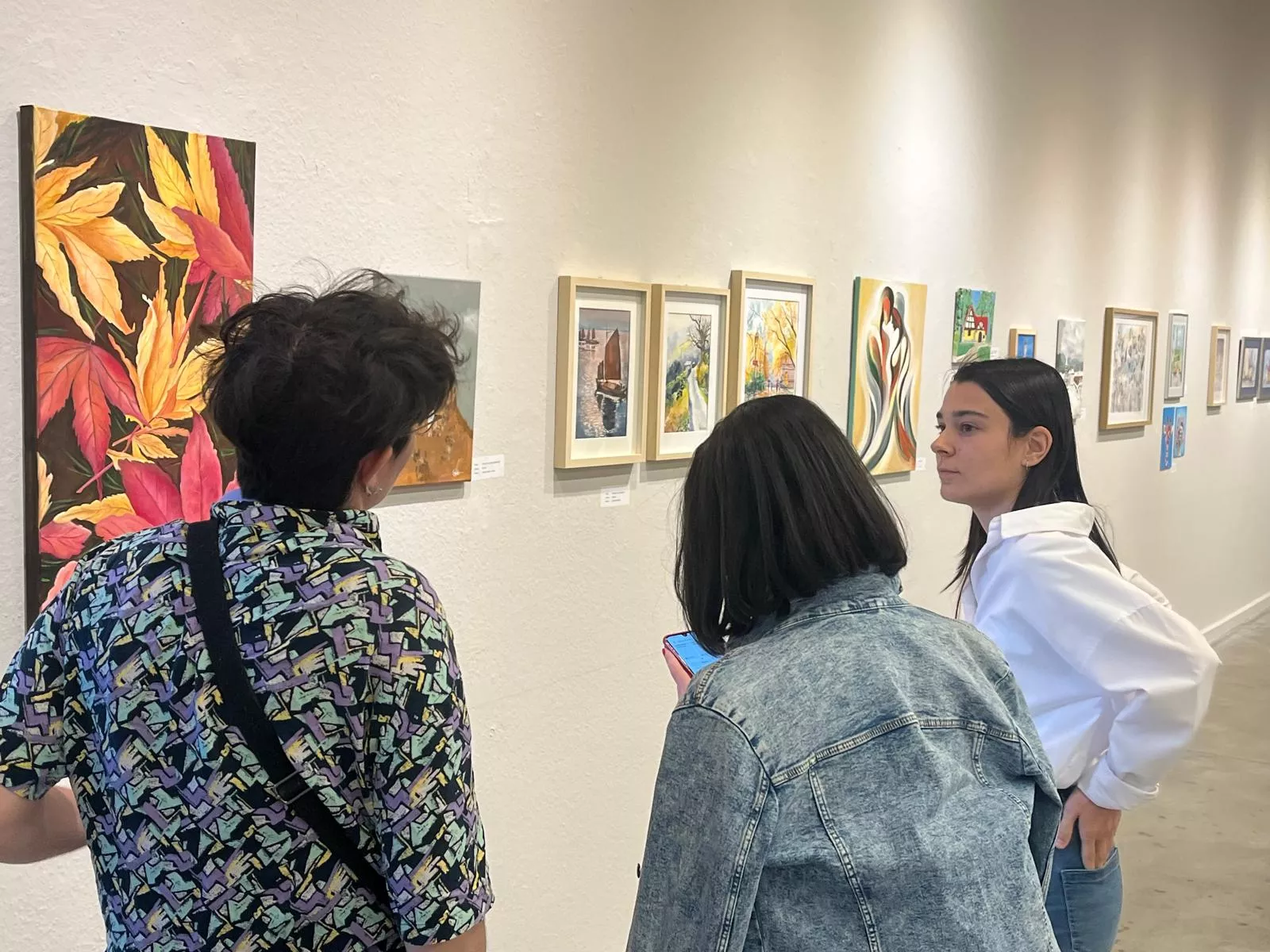 Exposición del alumnado de Marian Ruiz del curso 2024-2025.