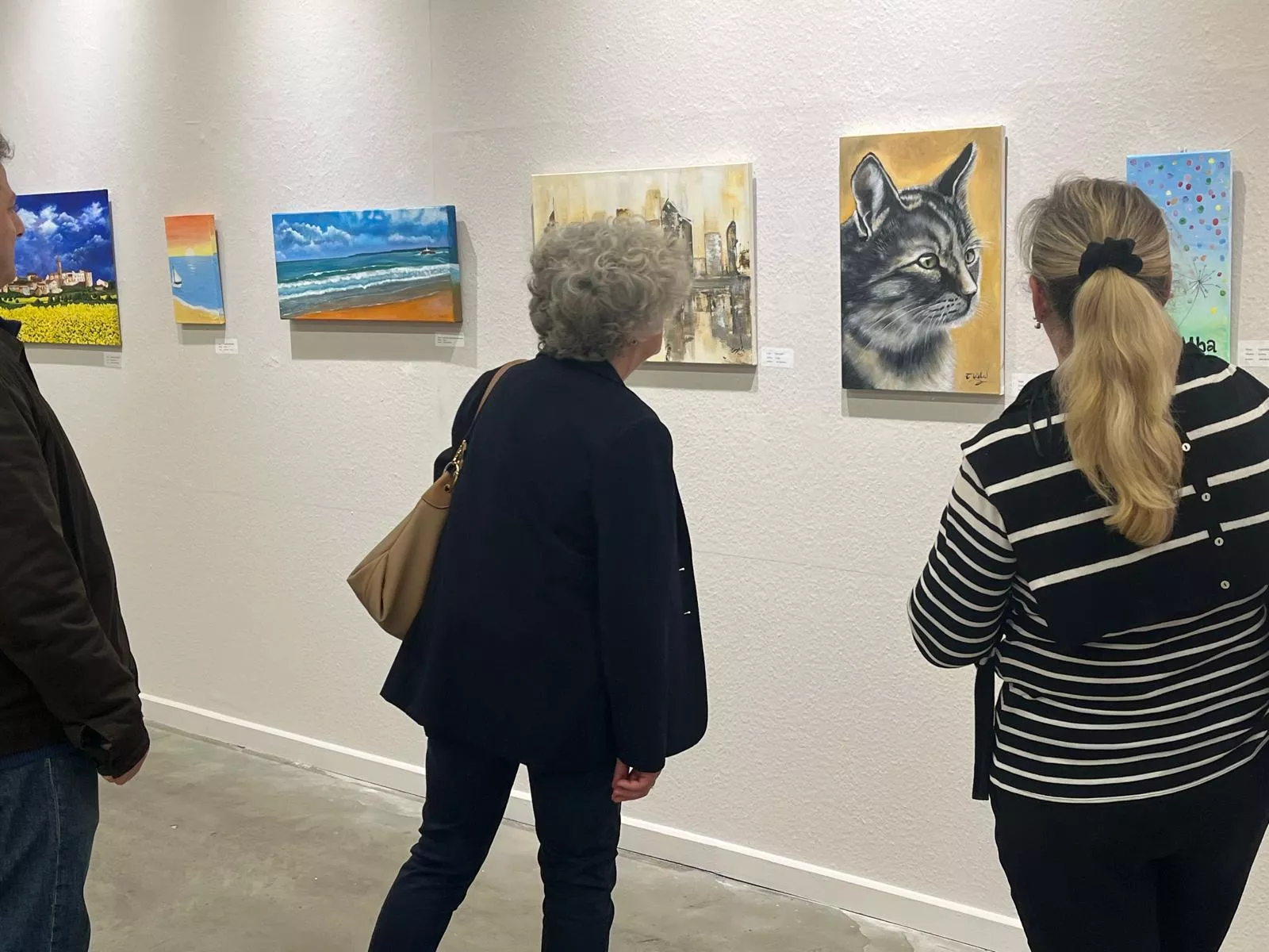 Exposición del alumnado de Marian Ruiz del curso 2024-2025.