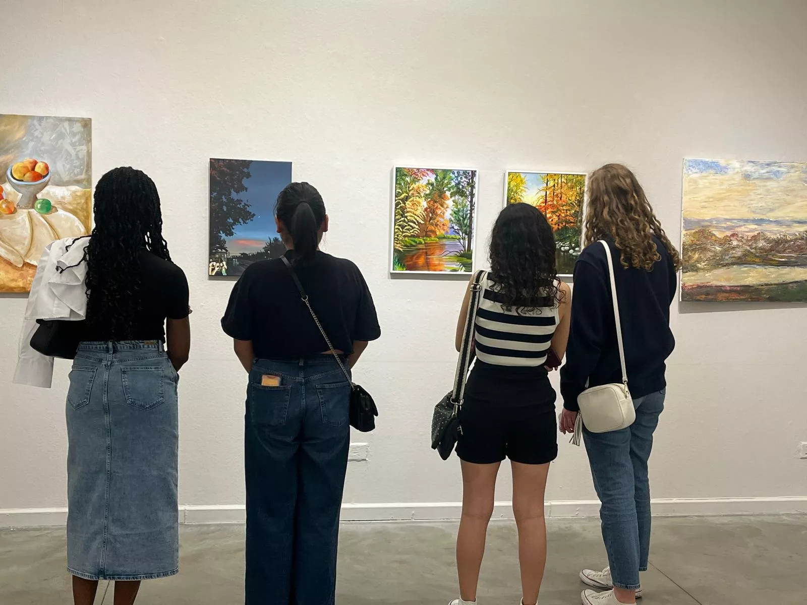 Exposición del alumnado de Marian Ruiz del curso 2024-2025.