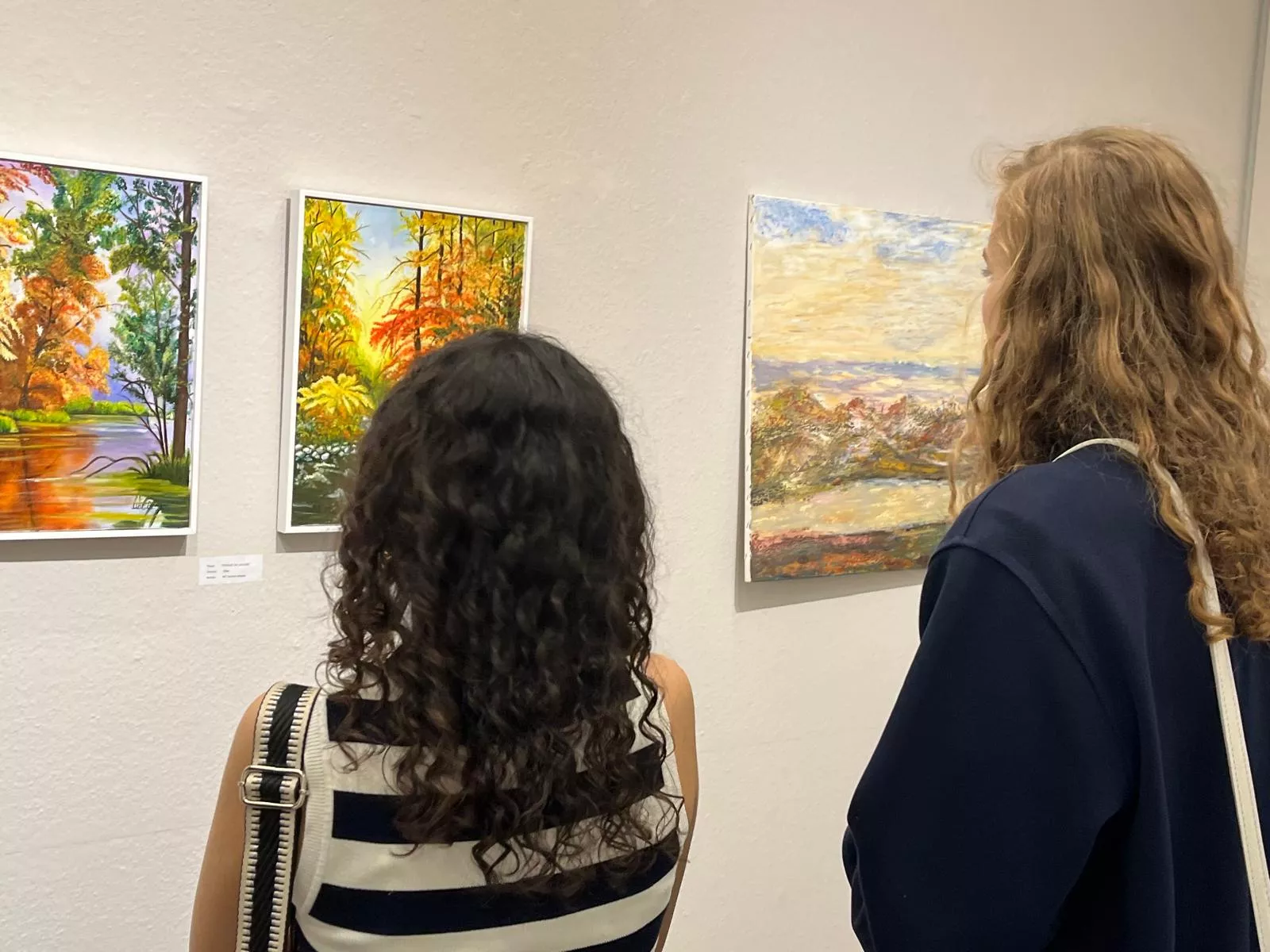 Exposición del alumnado de Marian Ruiz del curso 2024-2025.