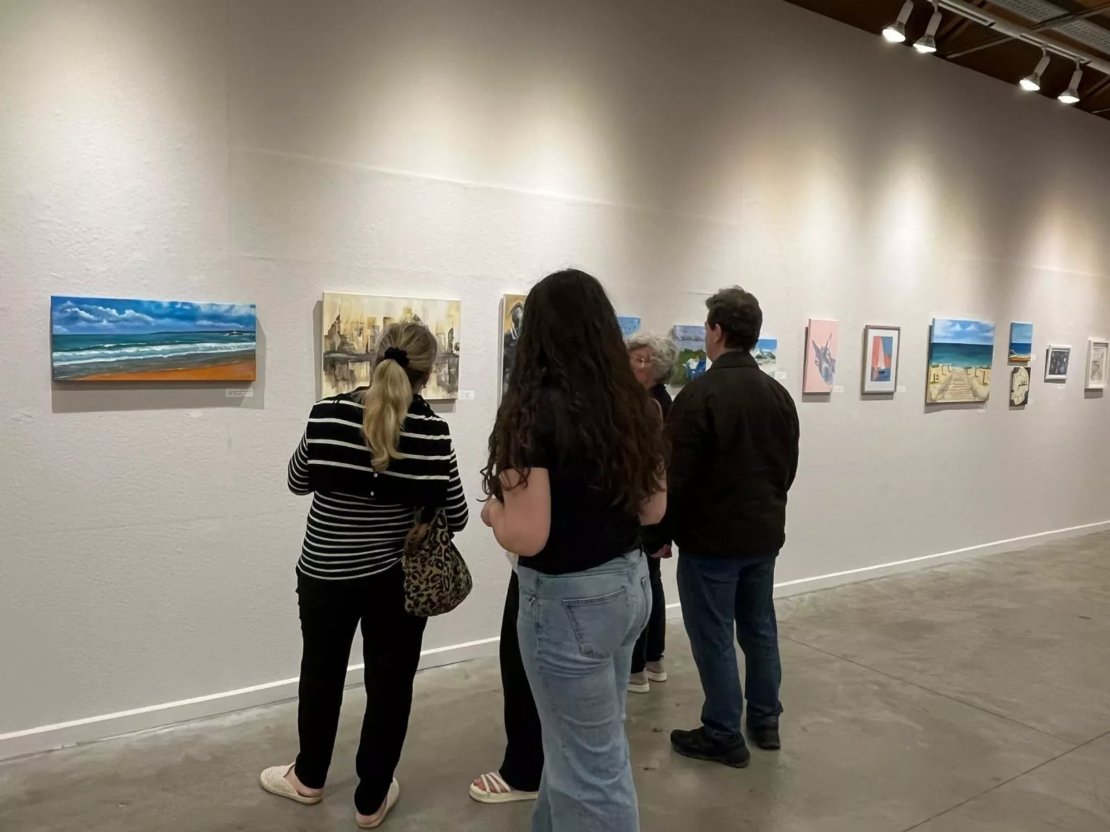 Exposición del alumnado de Marian Ruiz del curso 2024-2025.