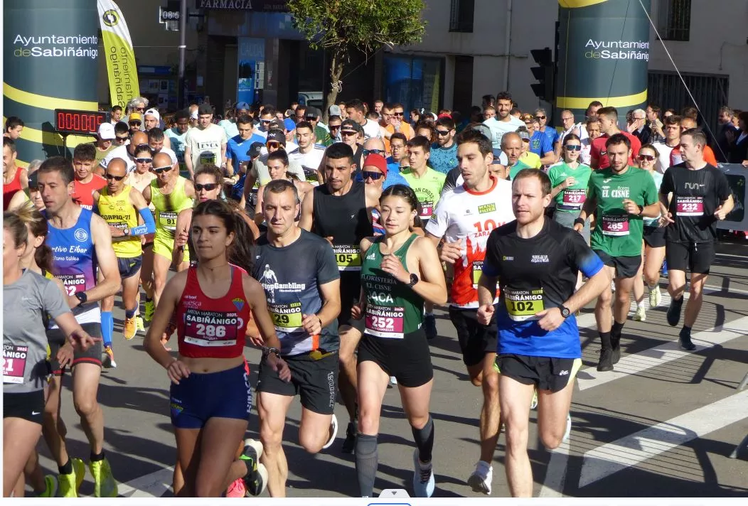 Medio Maratón y 10K Sabiñánigo. Foto: Andrés Alcaraz