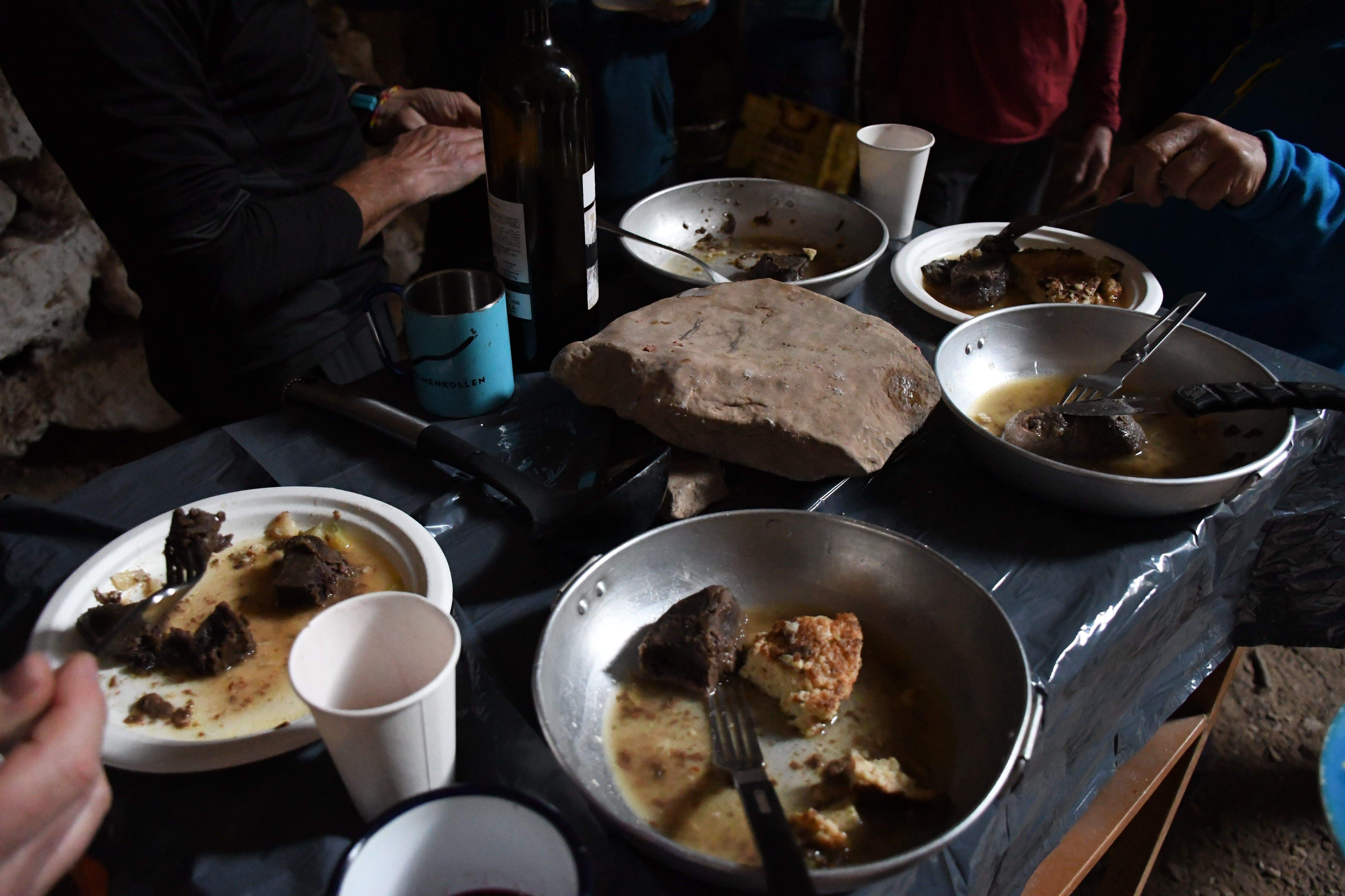 Imágenes del belén de Peña Guara 