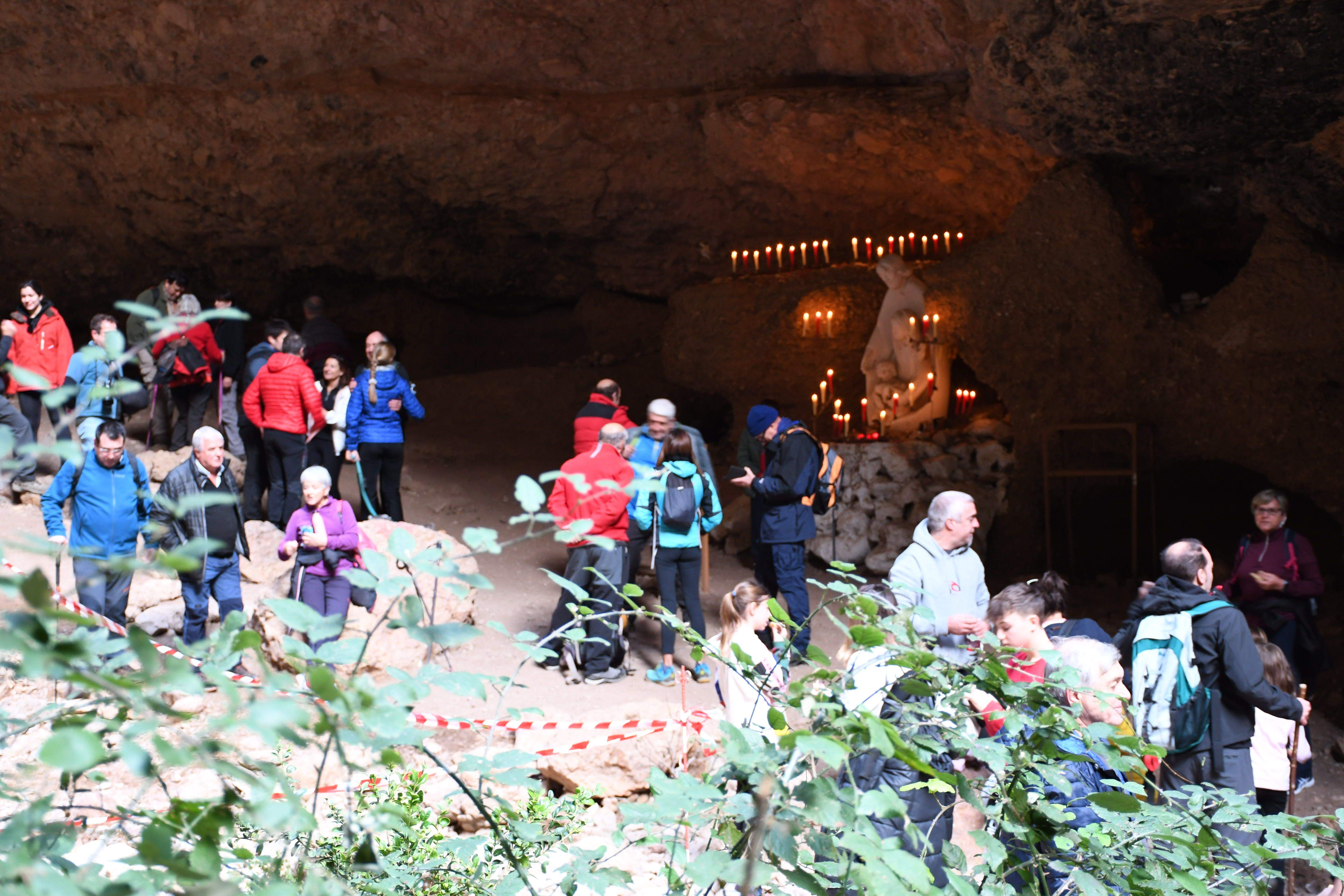 Imágenes del belén de Peña Guara 