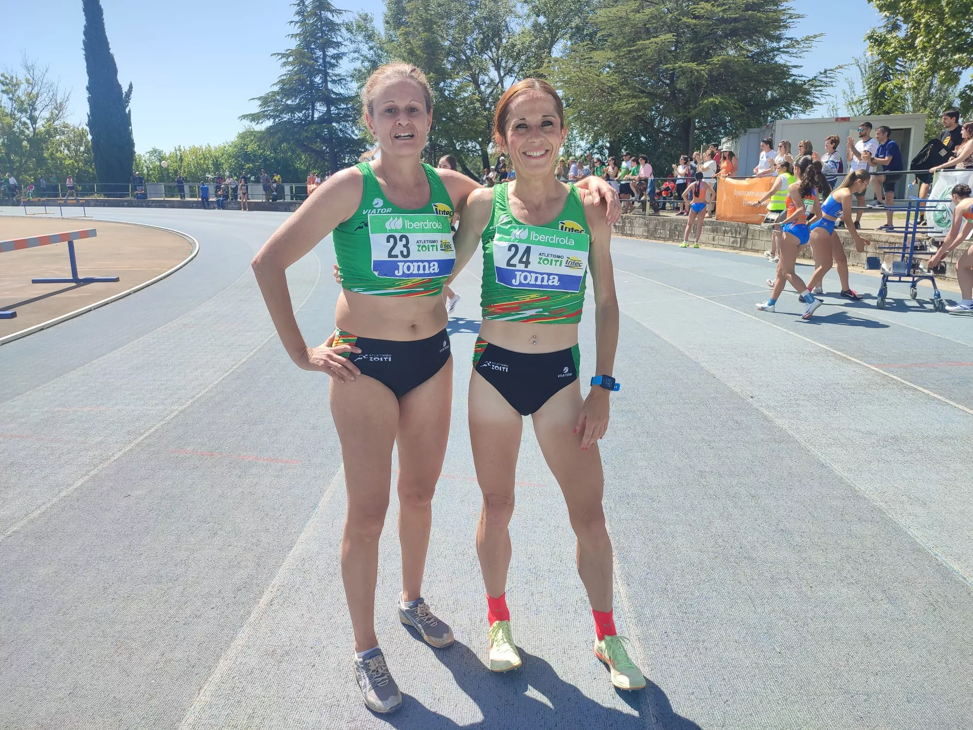 Segunda Jornada de Liga. Susana Ochoa y Bea Martínez