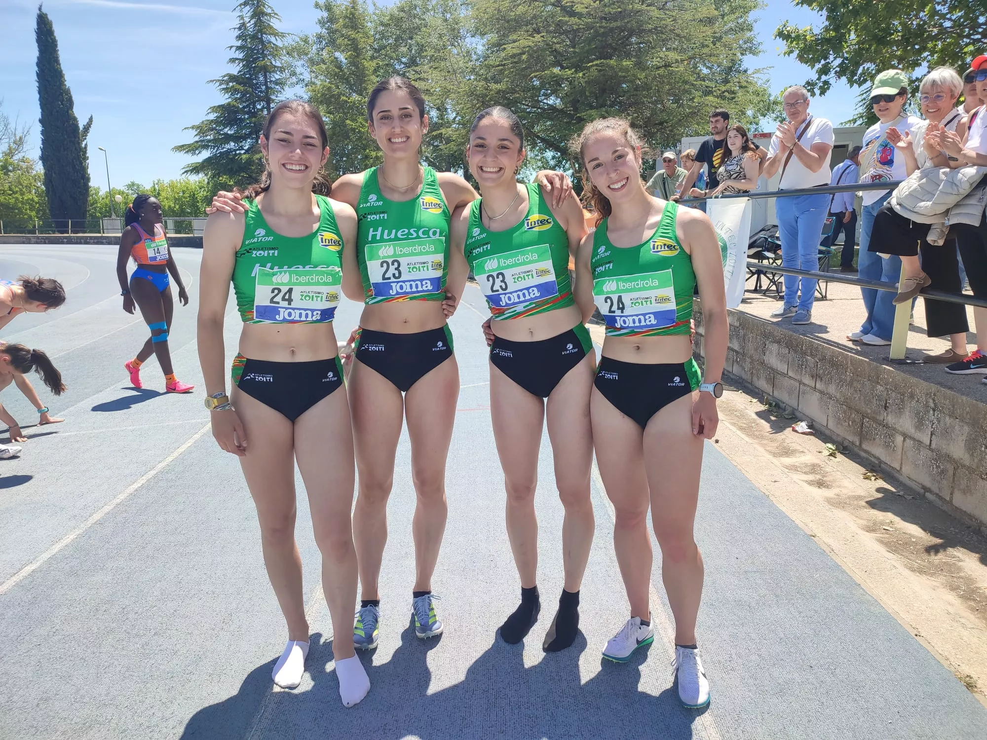 Segunda Jornada de Liga. Relevo 4x400