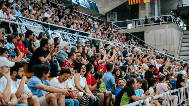 Ambientazo en el Palacio de los Deportes Ambientazo en el Palacio de los Deportes