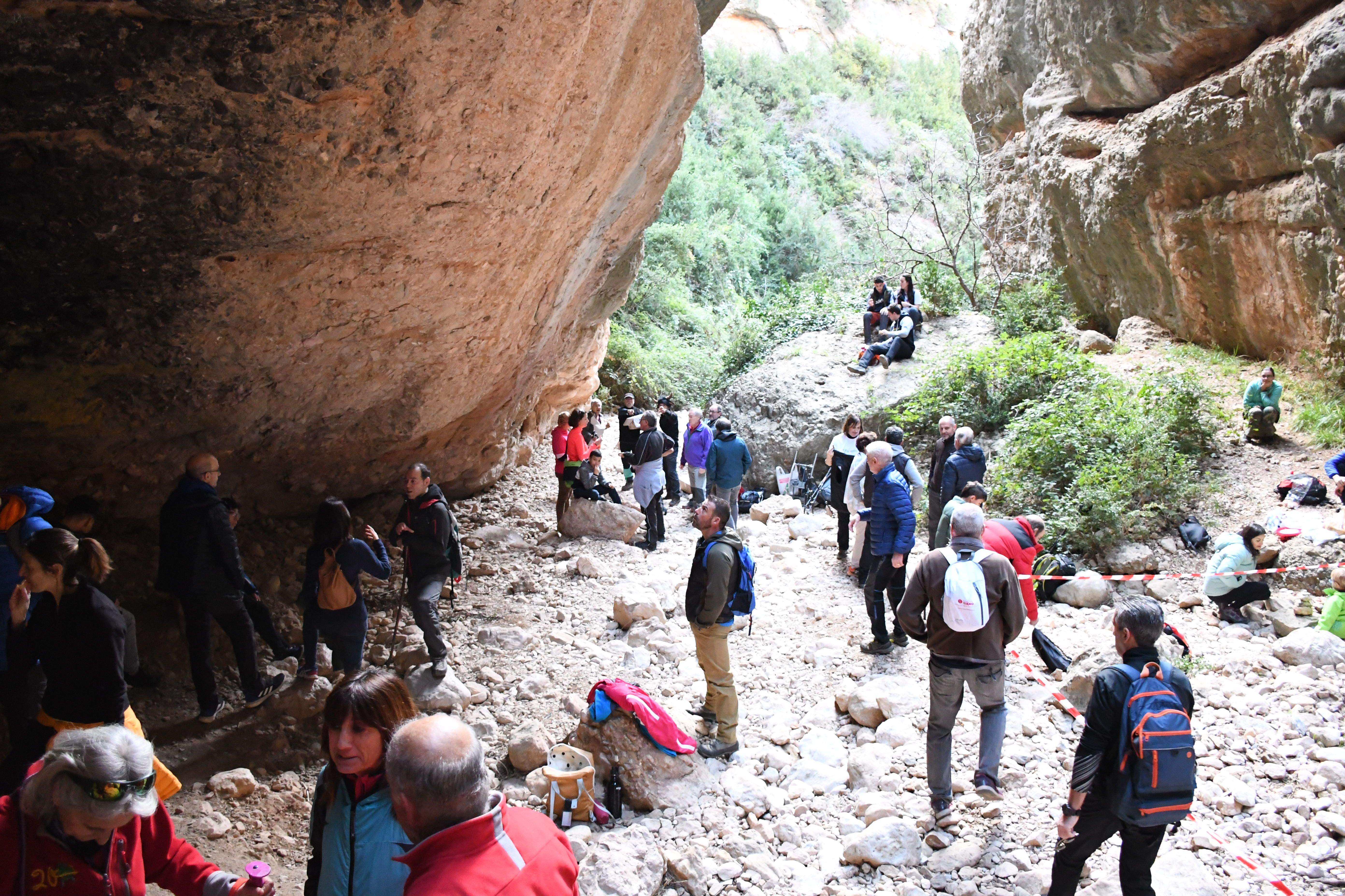 Imágenes del belén de Peña Guara 