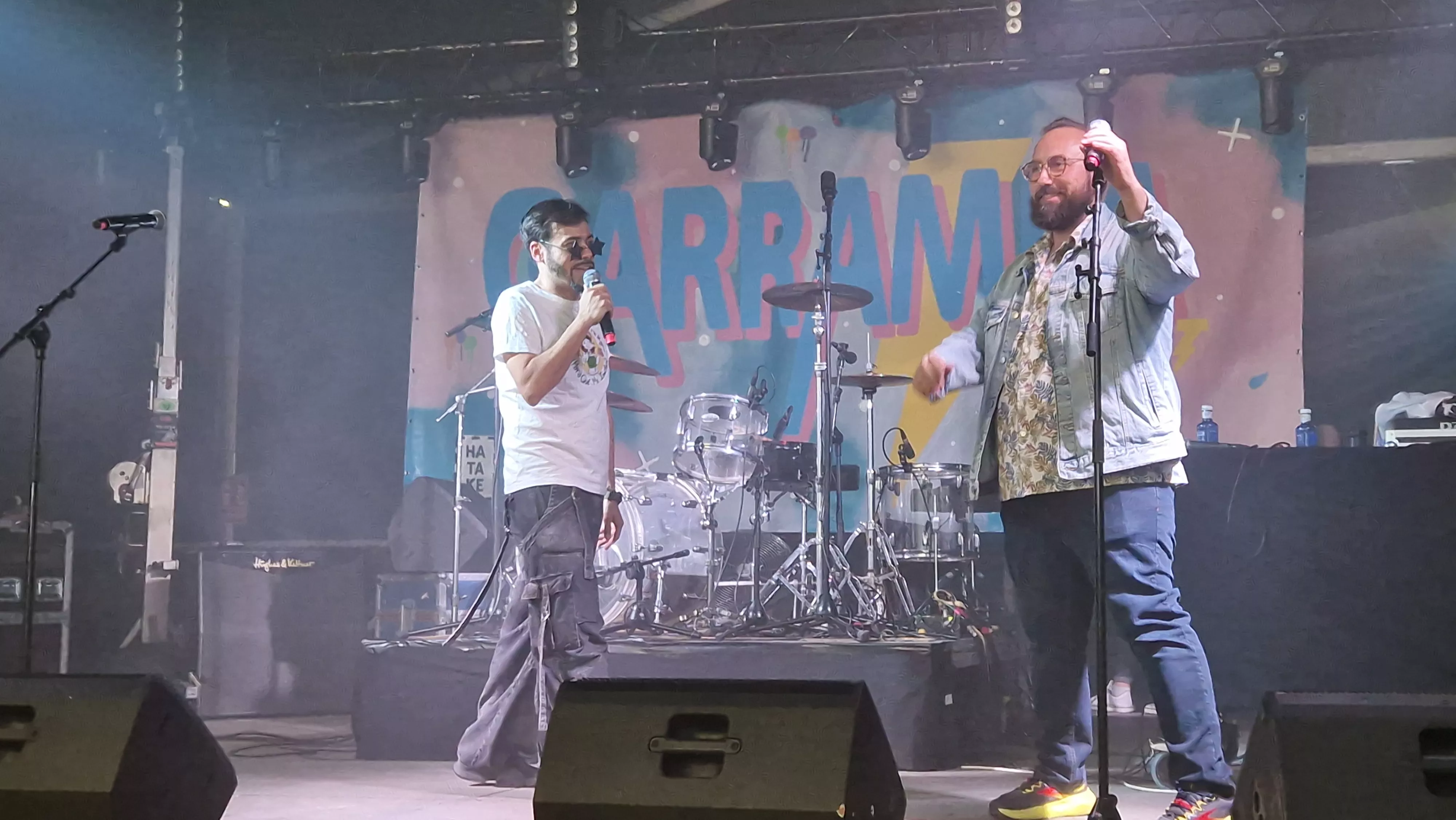 Alejandro Villacampa y Fernando San Román. Foto Myriam Martínez