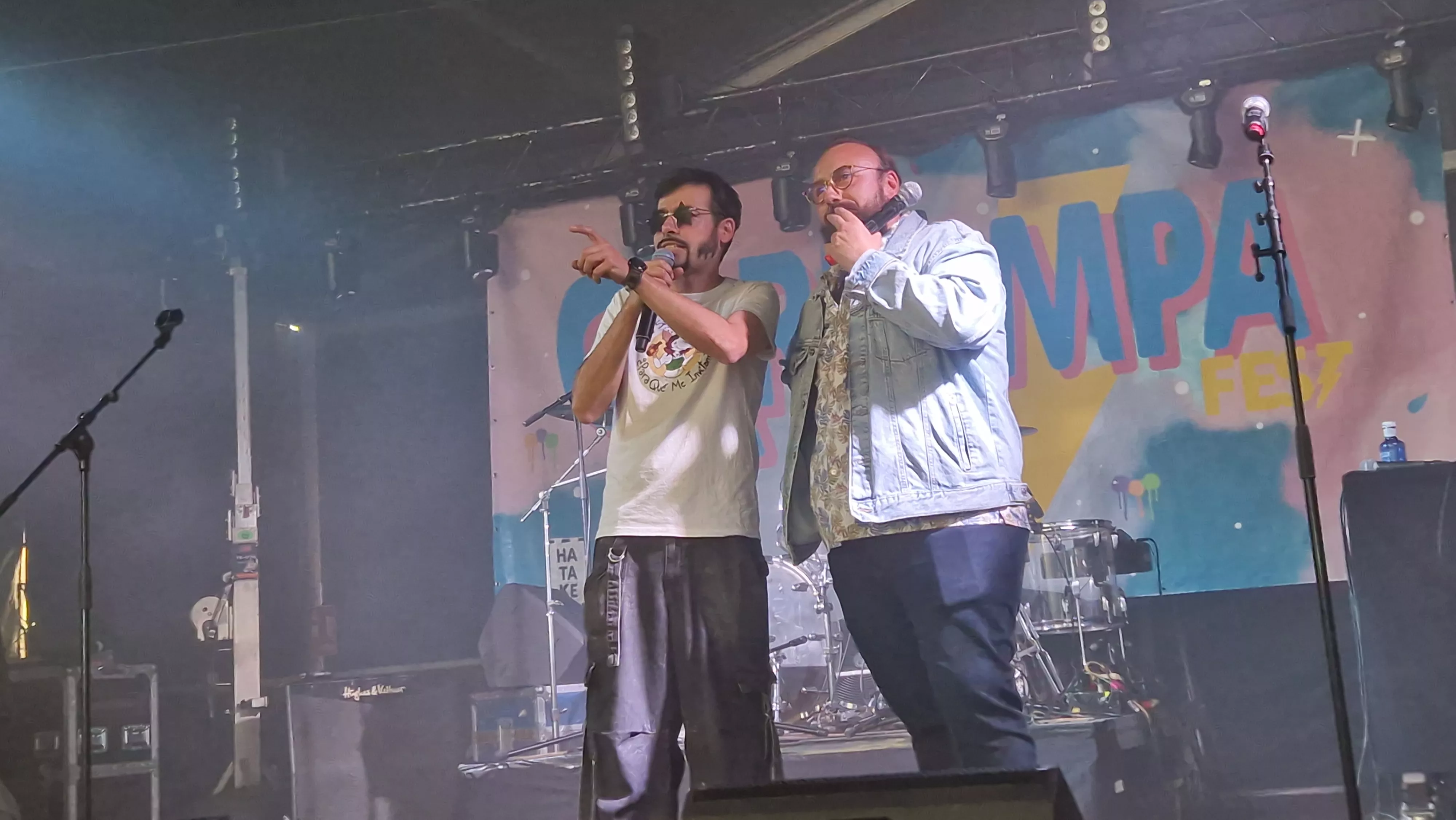 Alejandro Villacampa y Fernando San Román. Foto Myriam Martínez