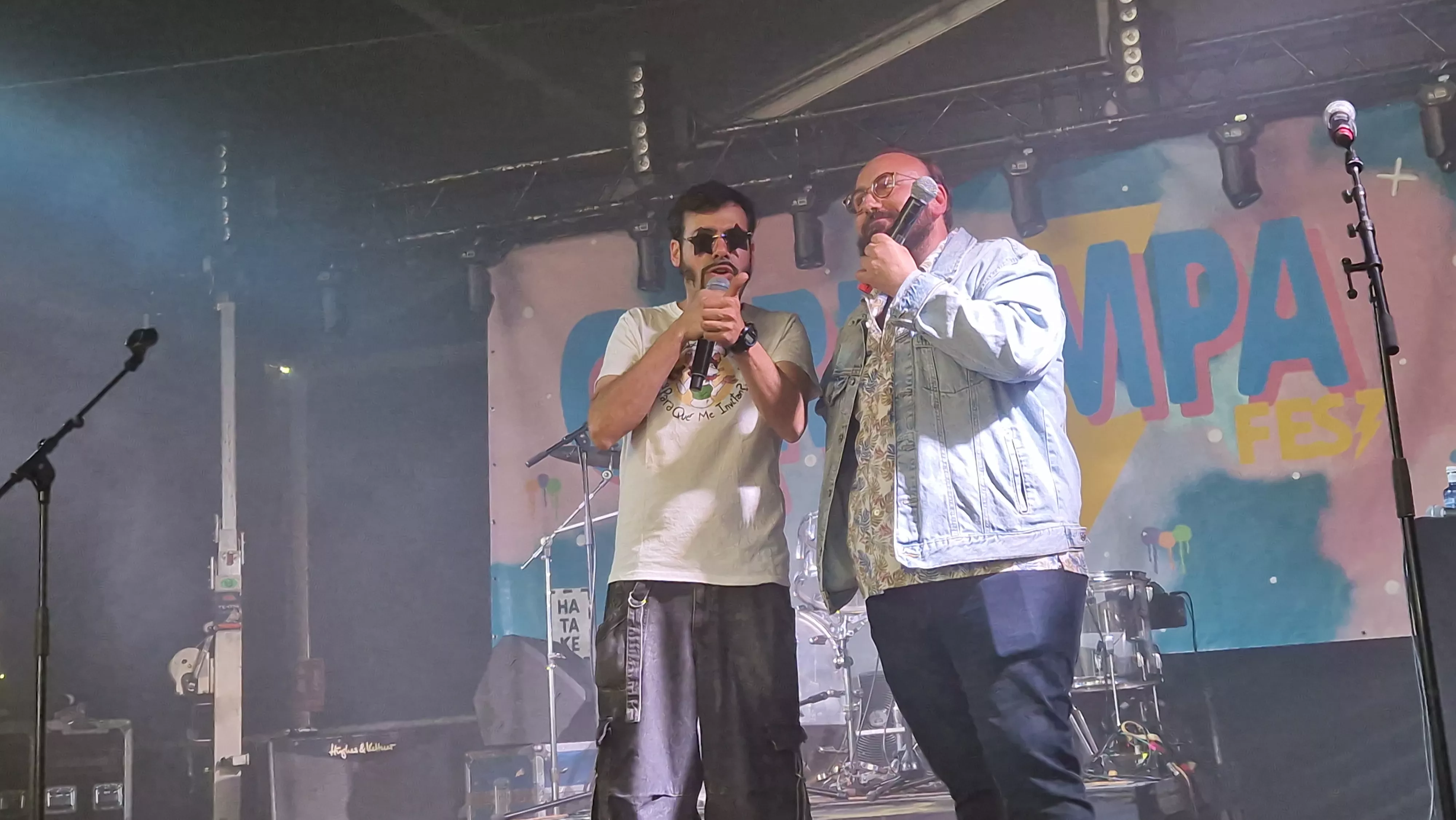 Alejandro Villacampa y Fernando San Román. Foto Myriam Martínez