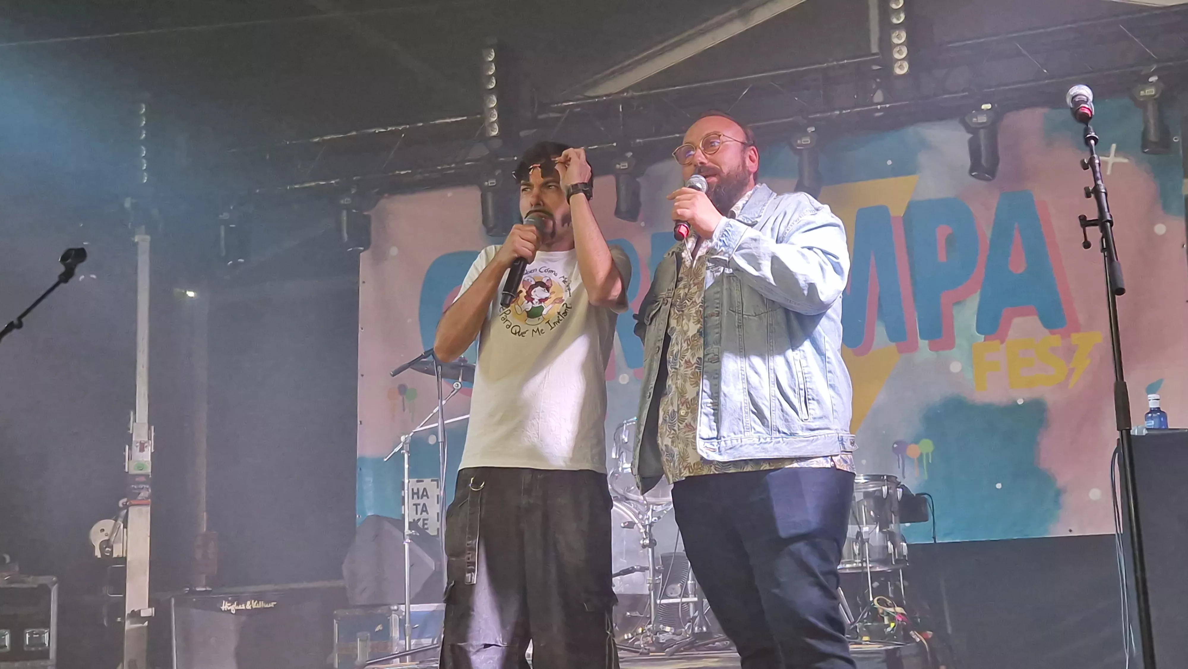 Alejandro Villacampa y Fernando San Román. Foto Myriam Martínez