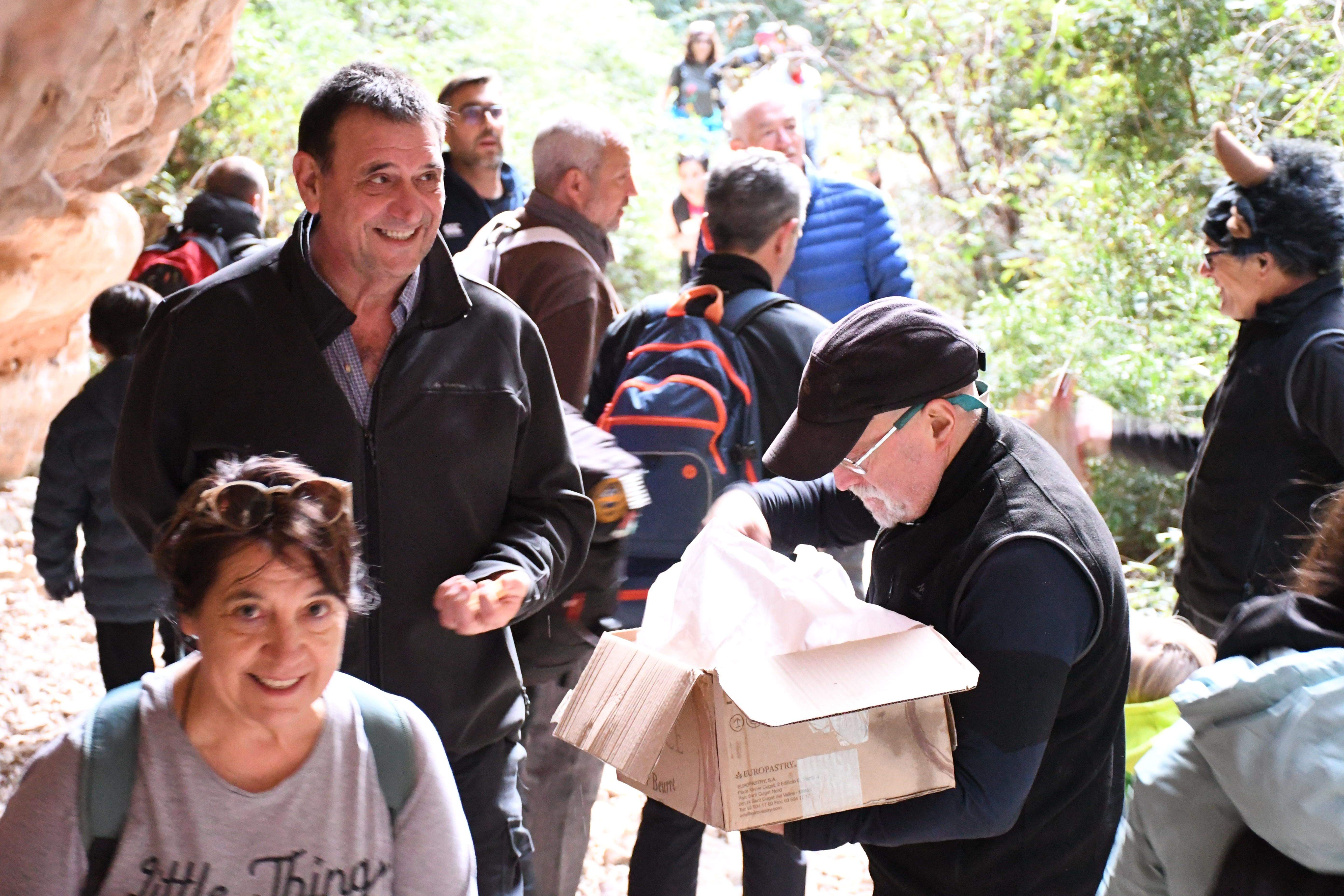Imágenes del belén de Peña Guara 