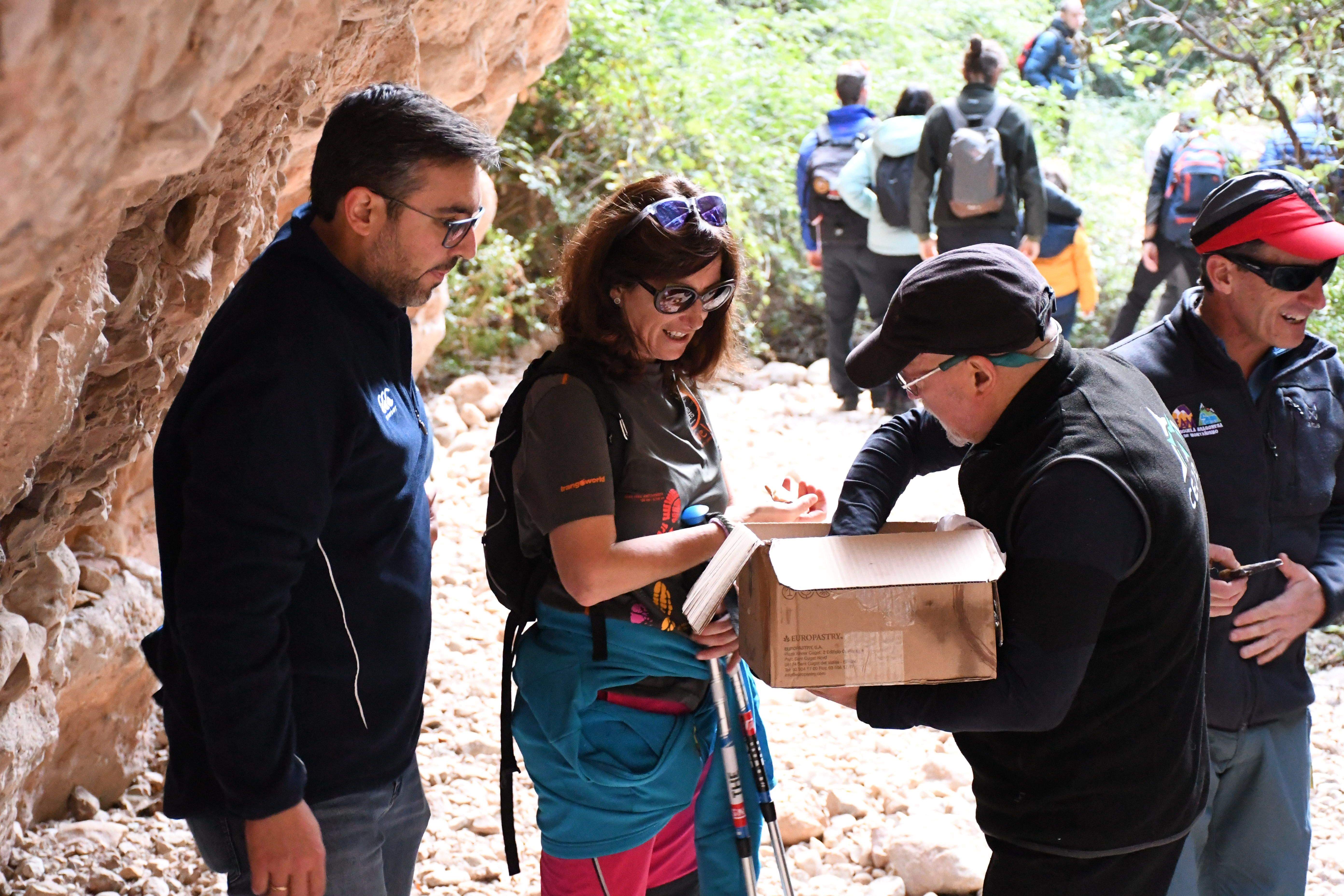 Imágenes del belén de Peña Guara 