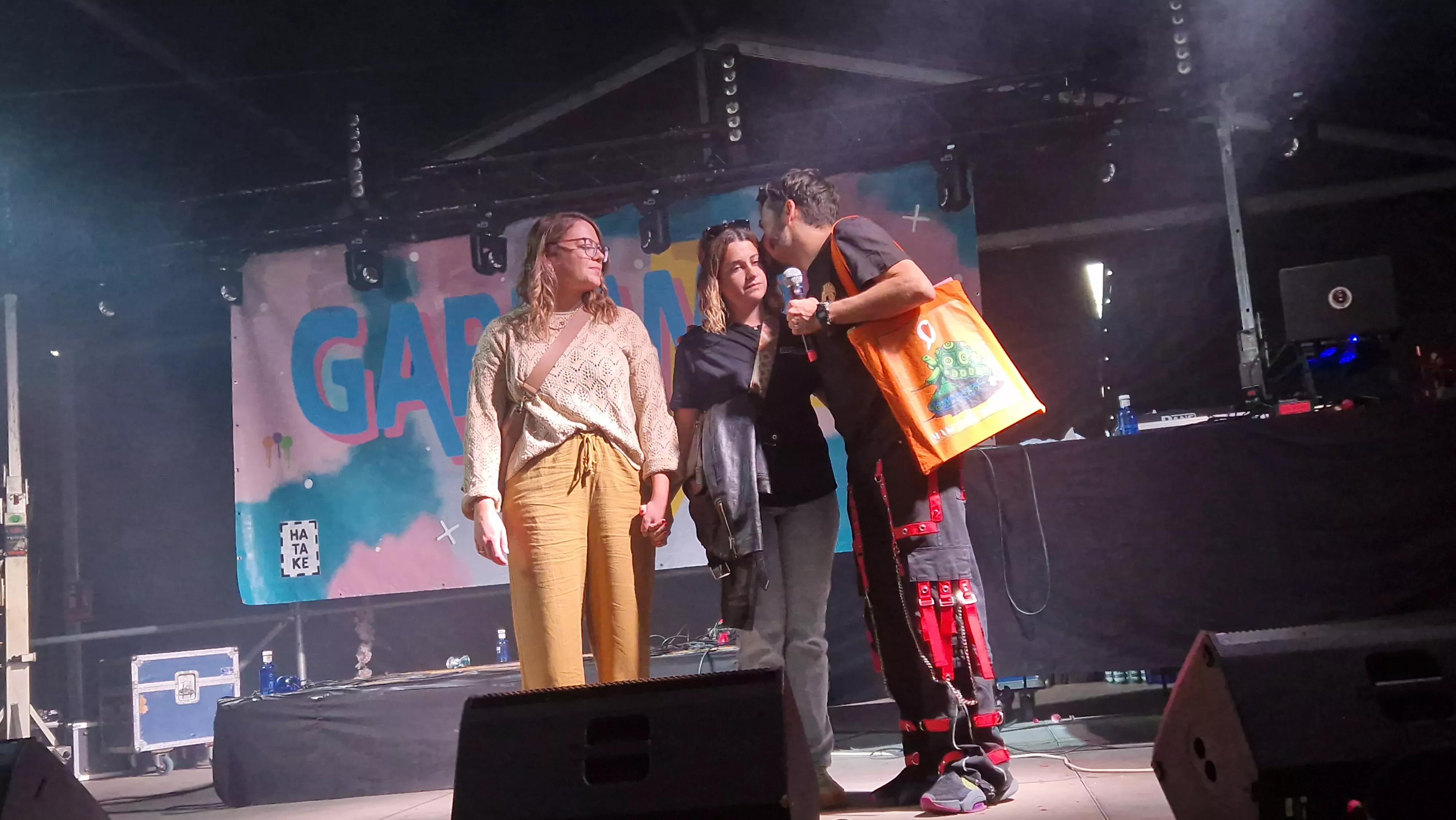 Homenaje a Mario Rodríguez "Merio" en el Garrampa Fest 2025. Foto Myriam Martínez