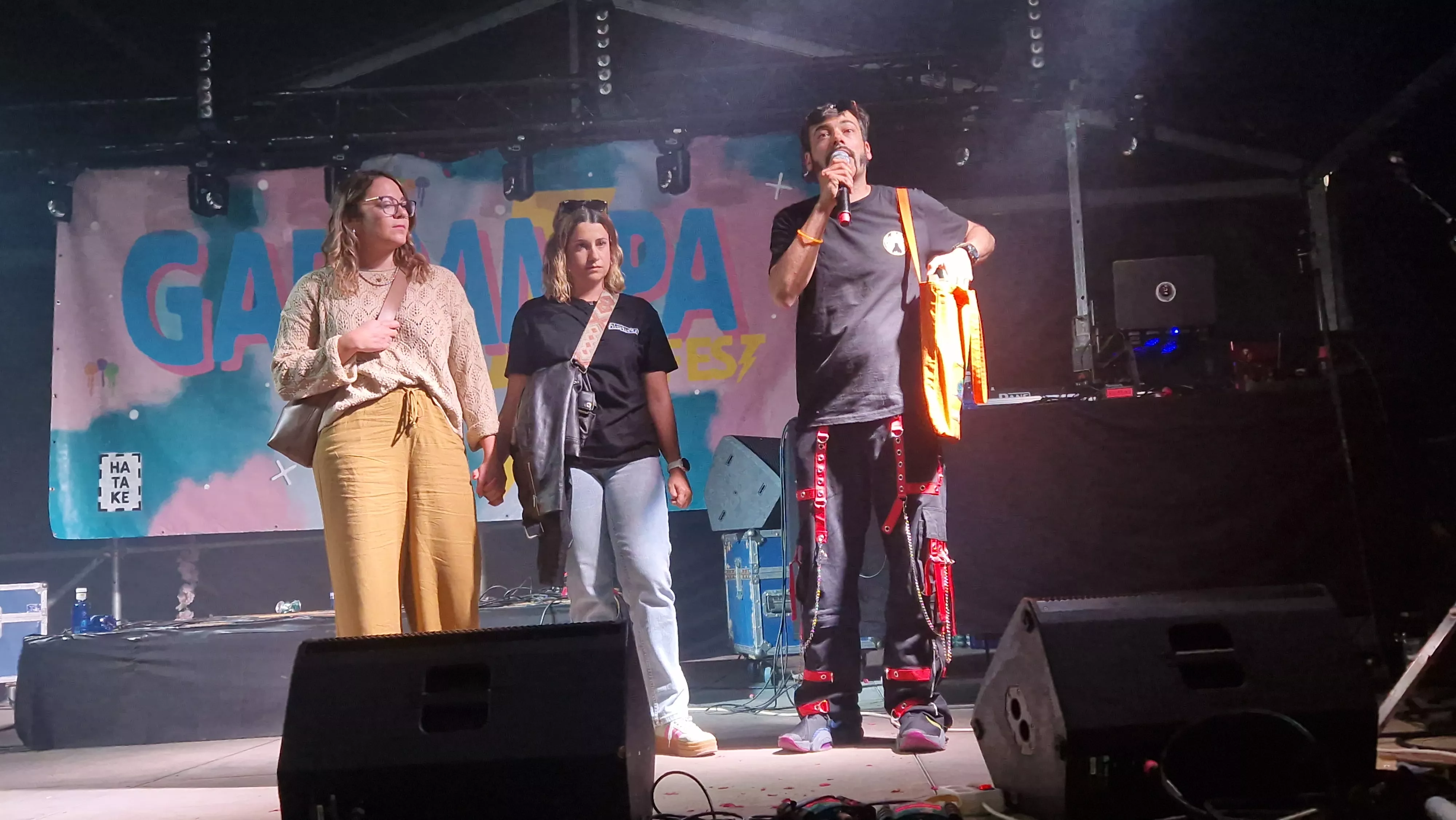 Homenaje a Mario Rodríguez "Merio" en el Garrampa Fest 2025. Foto Myriam Martínez