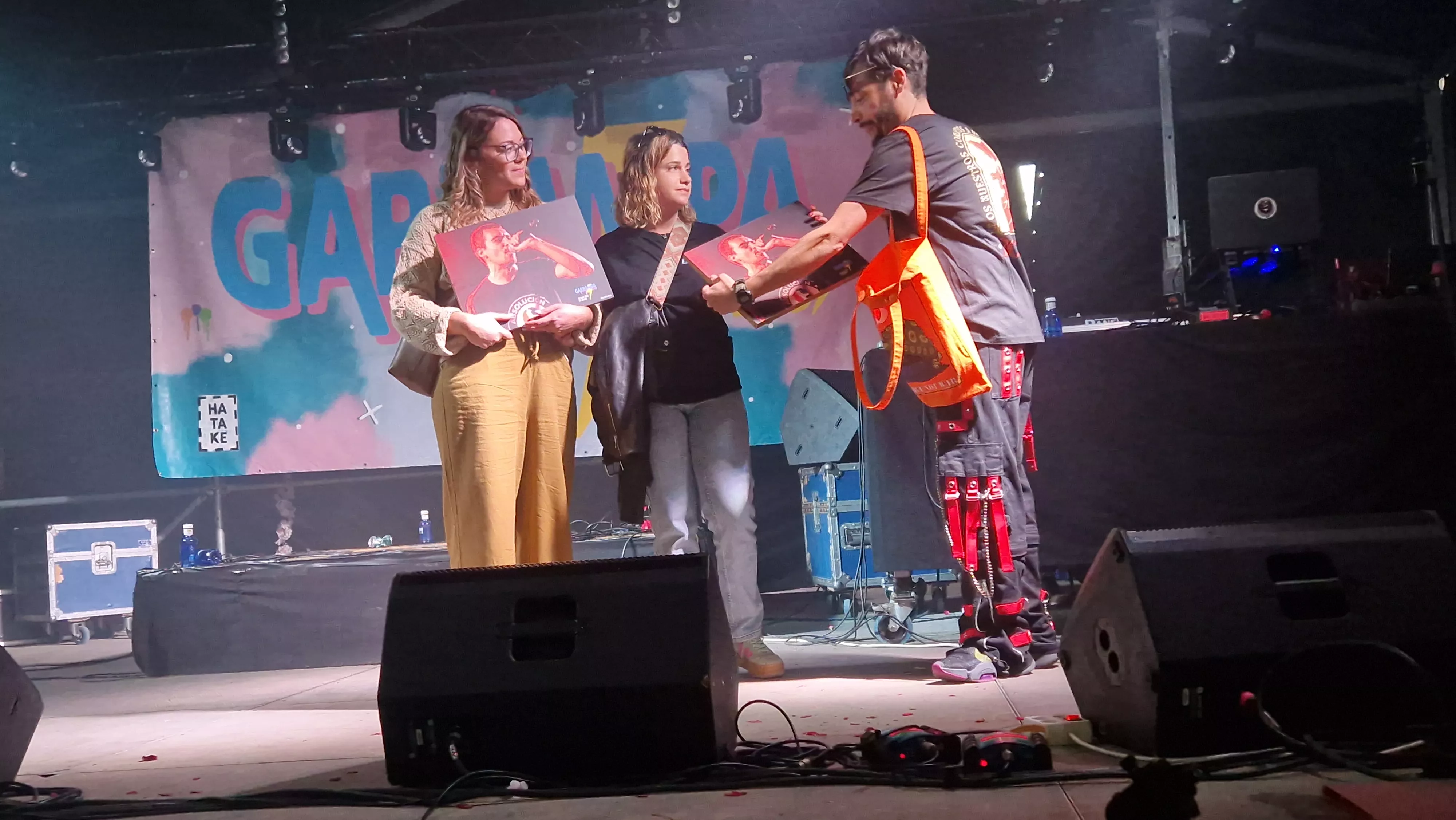 Homenaje a Mario Rodríguez "Merio" en el Garrampa Fest 2025. Foto Myriam Martínez