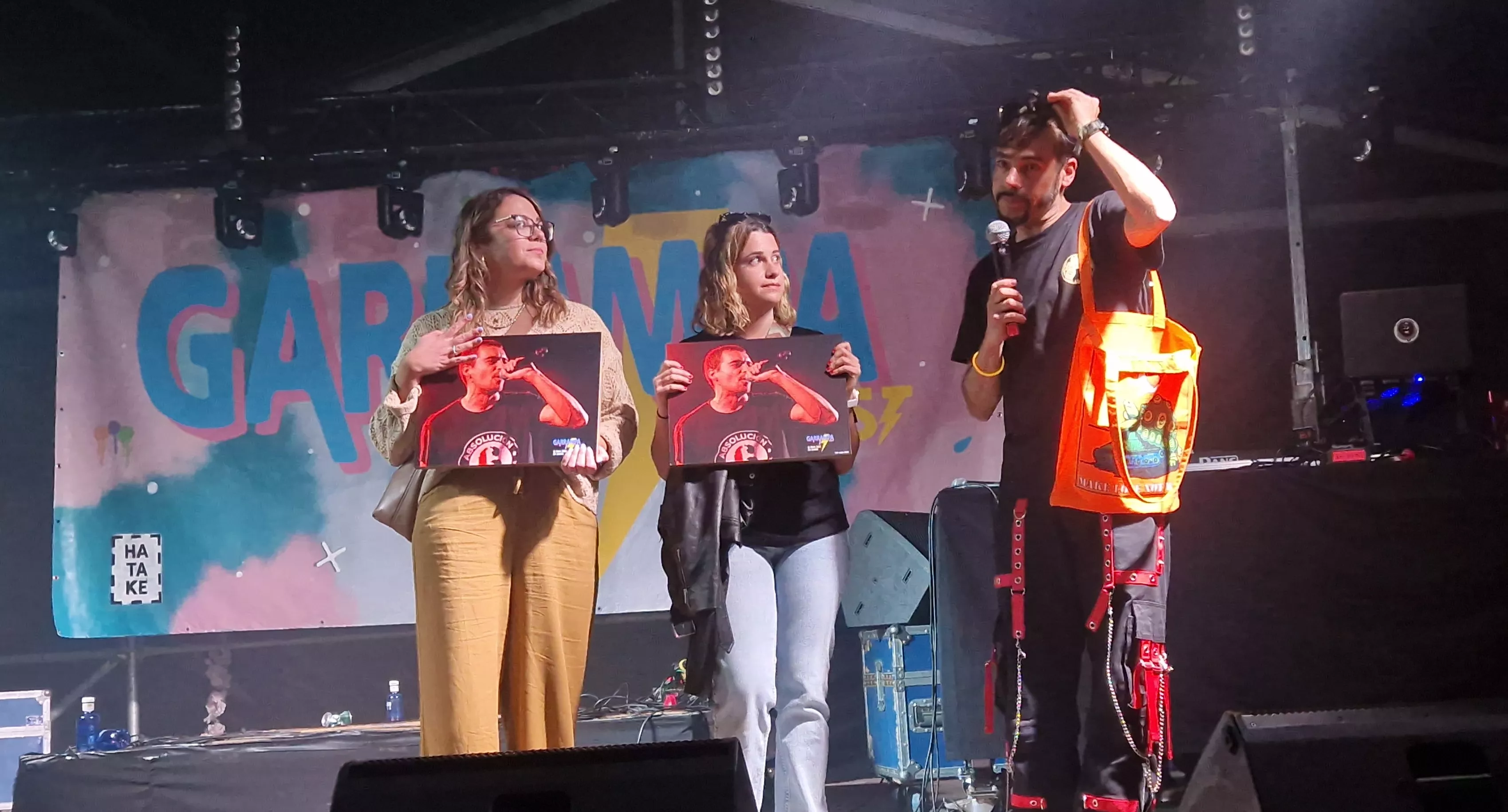Homenaje a Mario Rodríguez "Merio" en el Garrampa Fest 2025. Foto Myriam Martínez