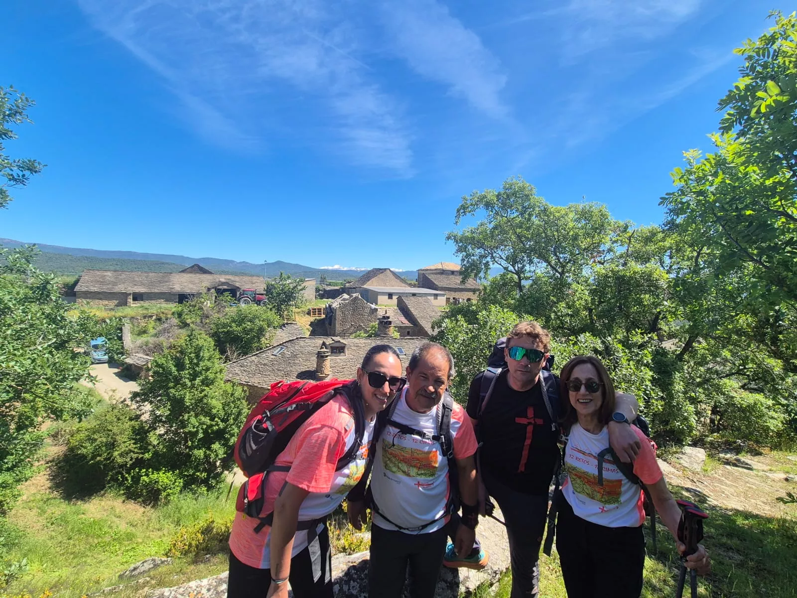 Reto de la cima de Malacastro de los Javieres en Anzánigo. Foto Juanlu Herrero