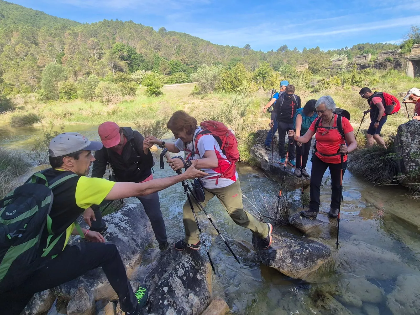 Reto de la cima de Malacastro de los Javieres en Anzánigo. Foto Juanlu Herrero