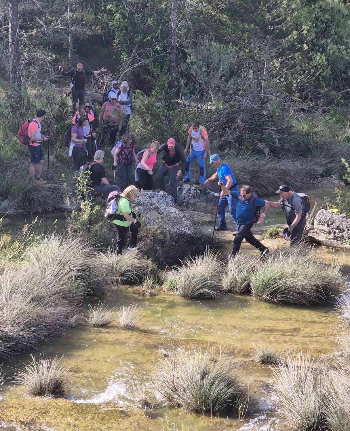 Reto de la cima de Malacastro de los Javieres en Anzánigo. Foto Juanlu Herrero