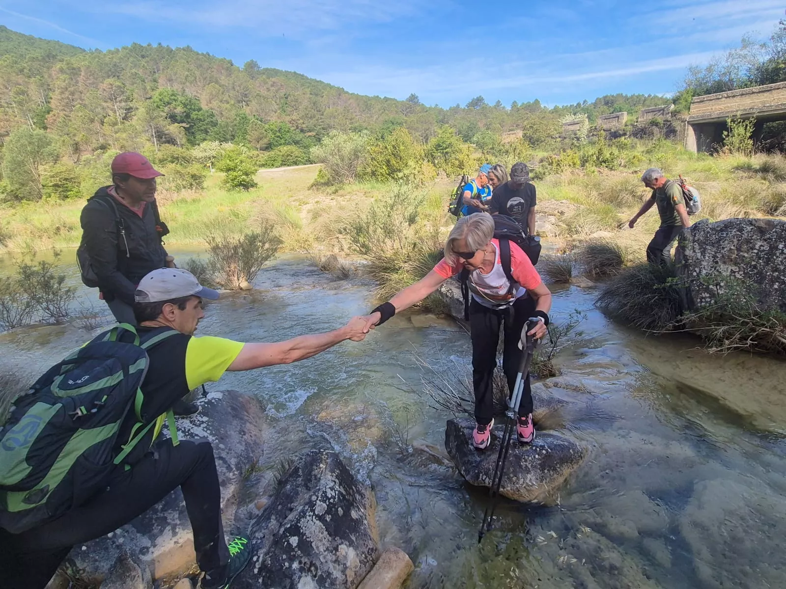 Reto de la cima de Malacastro de los Javieres en Anzánigo. Foto Juanlu Herrero