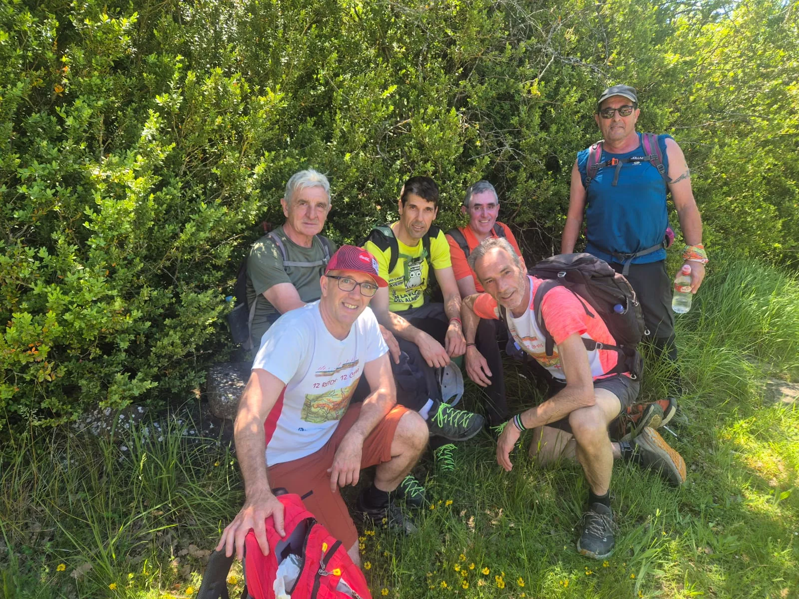 Reto de la cima de Malacastro de los Javieres en Anzánigo. Foto Juanlu Herrero