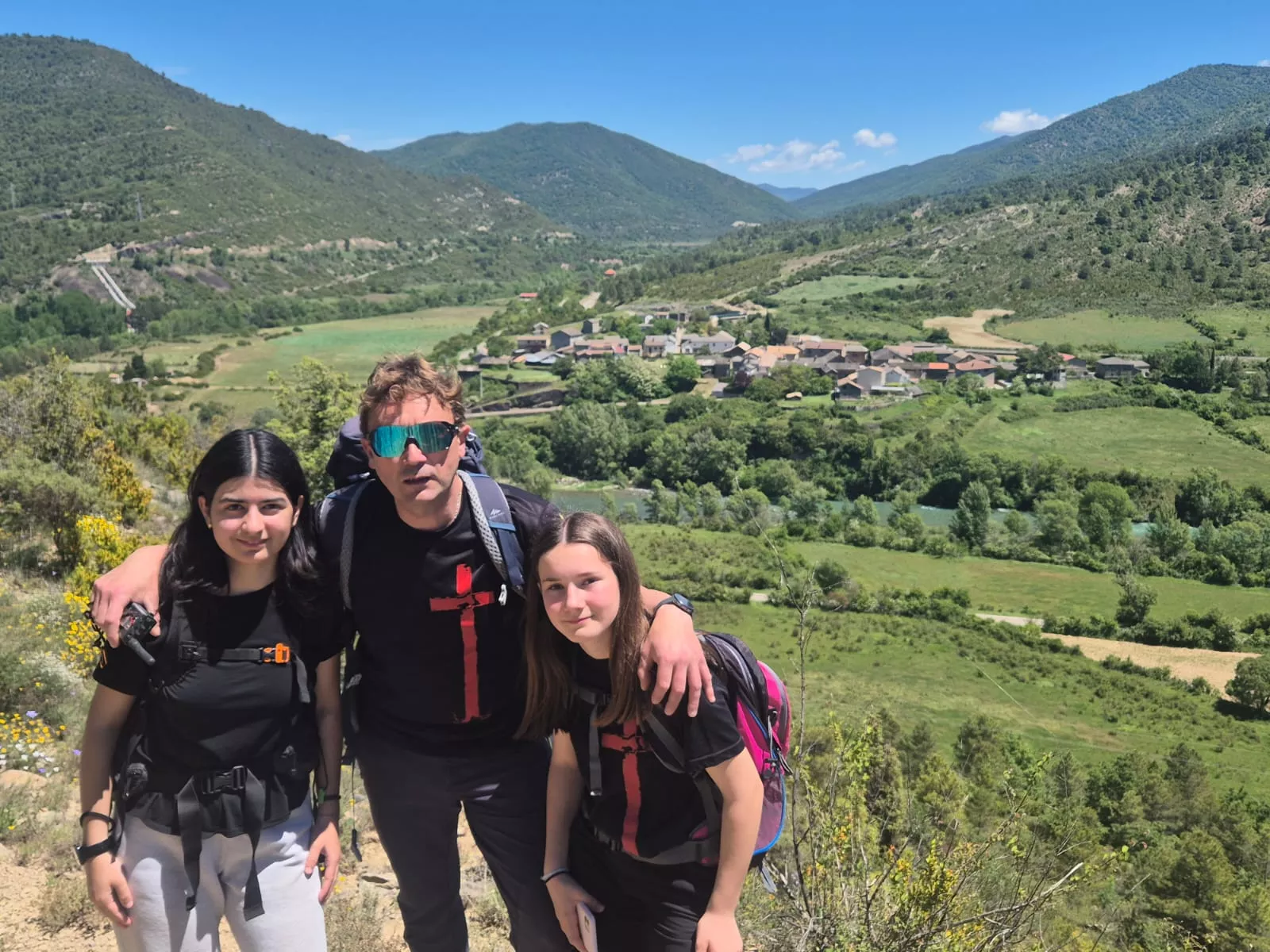 Reto de la cima de Malacastro de los Javieres en Anzánigo. Foto Juanlu Herrero