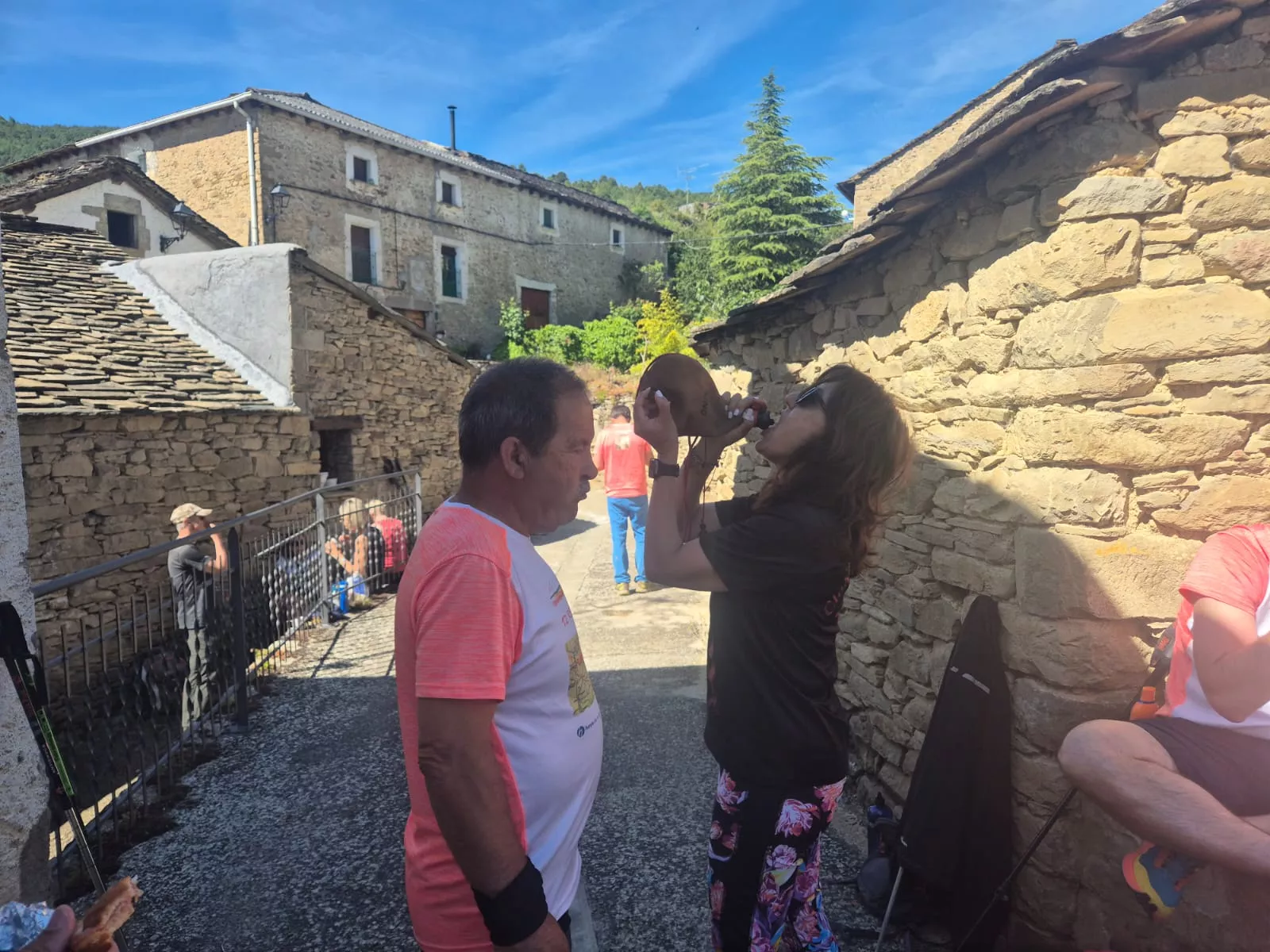 Reto de la cima de Malacastro de los Javieres en Anzánigo. Foto Juanlu Herrero