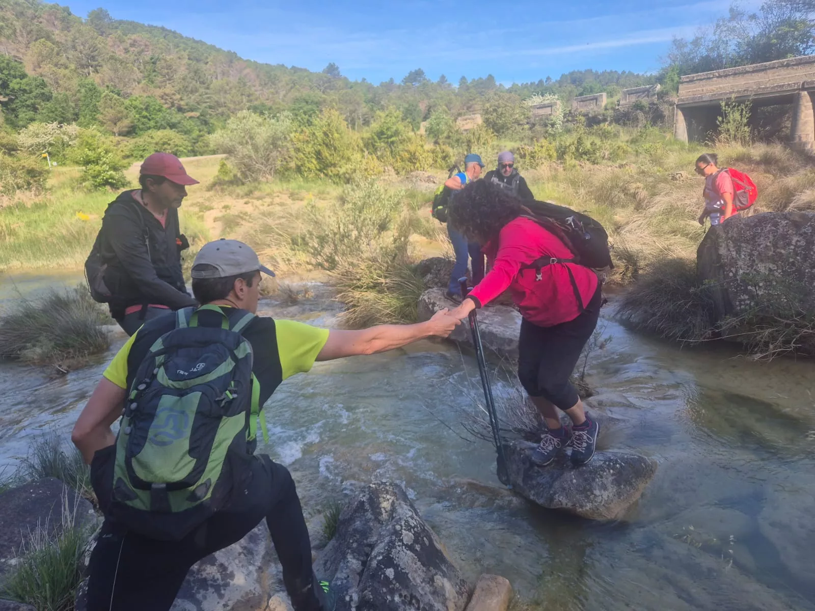 Reto de la cima de Malacastro de los Javieres en Anzánigo. Foto Juanlu Herrero