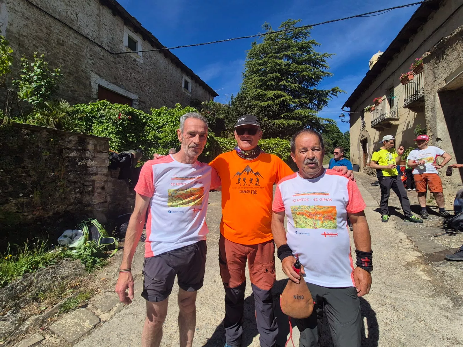 Reto de la cima de Malacastro de los Javieres en Anzánigo. Foto Juanlu Herrero