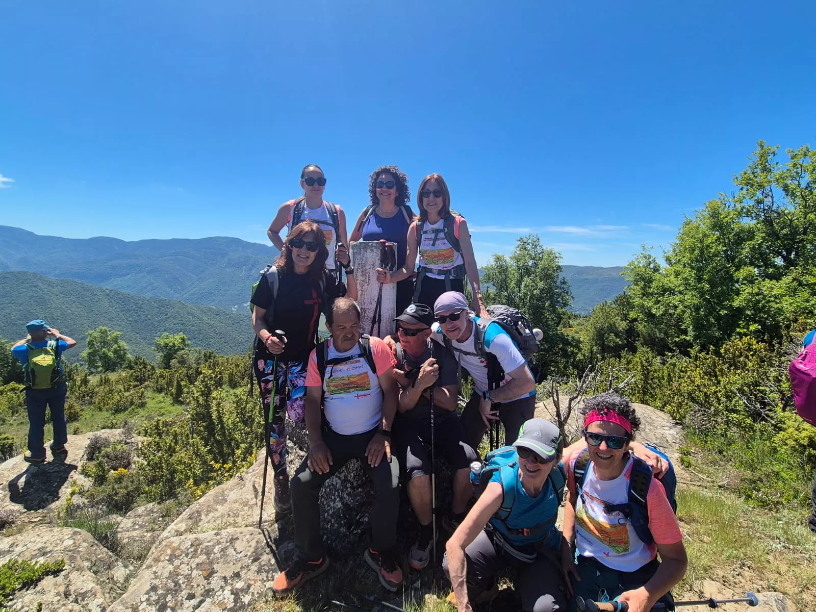 Reto de la cima de Malacastro de los Javieres en Anzánigo. Foto Juanlu Herrero