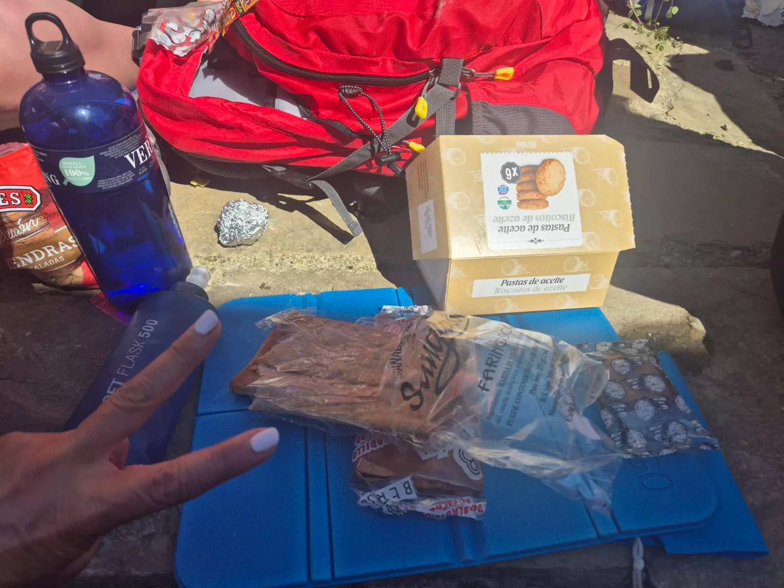Reto de la cima de Malacastro de los Javieres en Anzánigo. Foto Juanlu Herrero