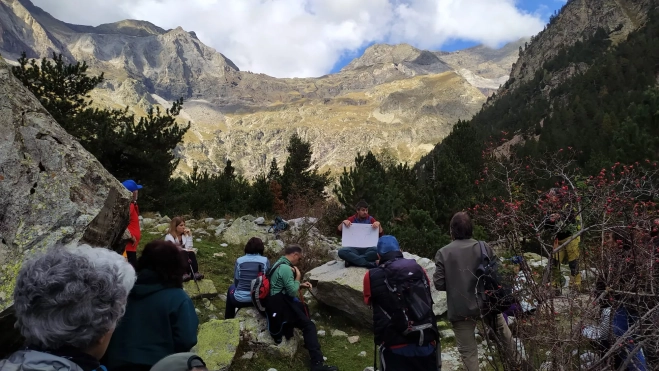 Actividad en el Geoparque. Actividad en el Geoparque.