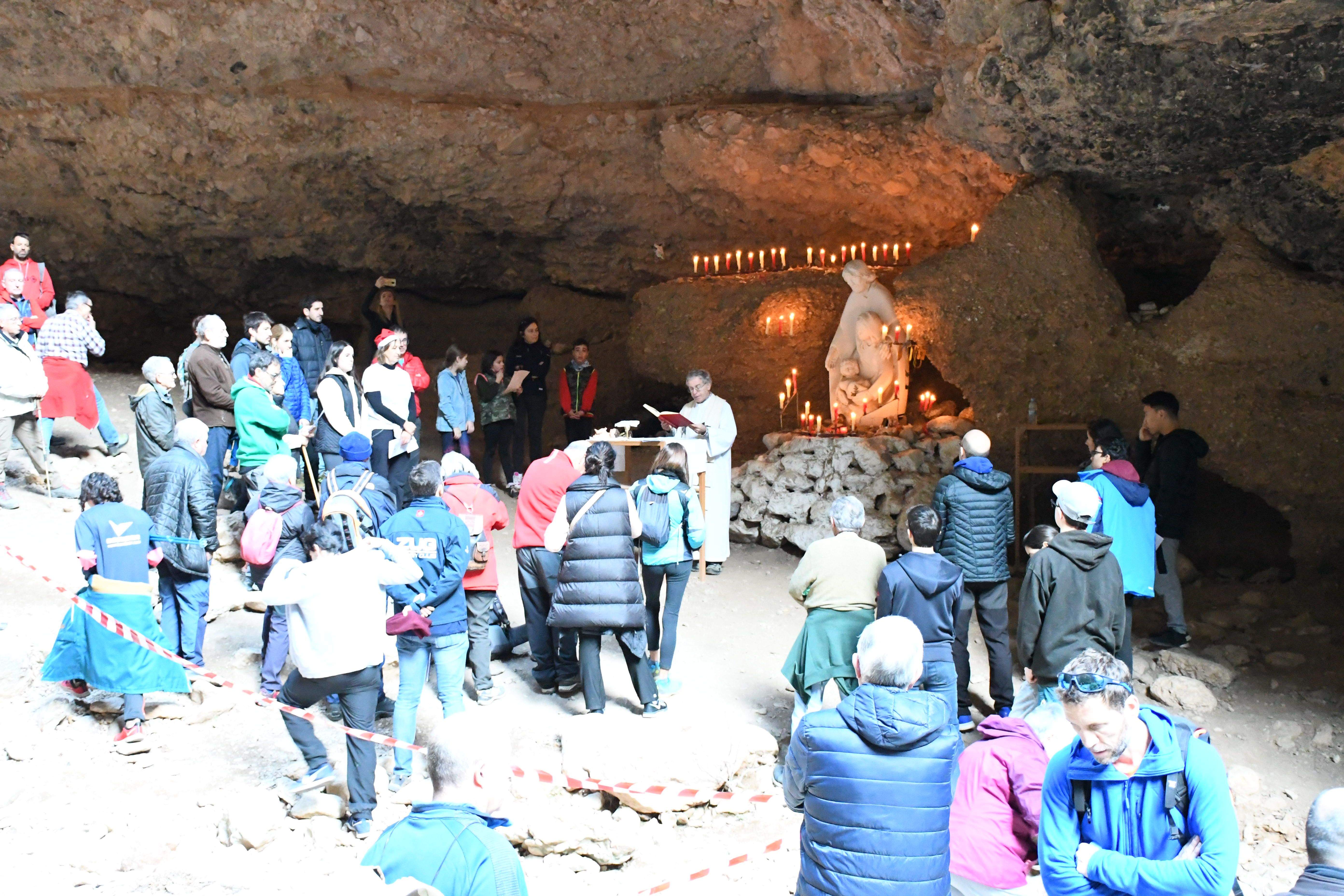 Imágenes del belén de Peña Guara 