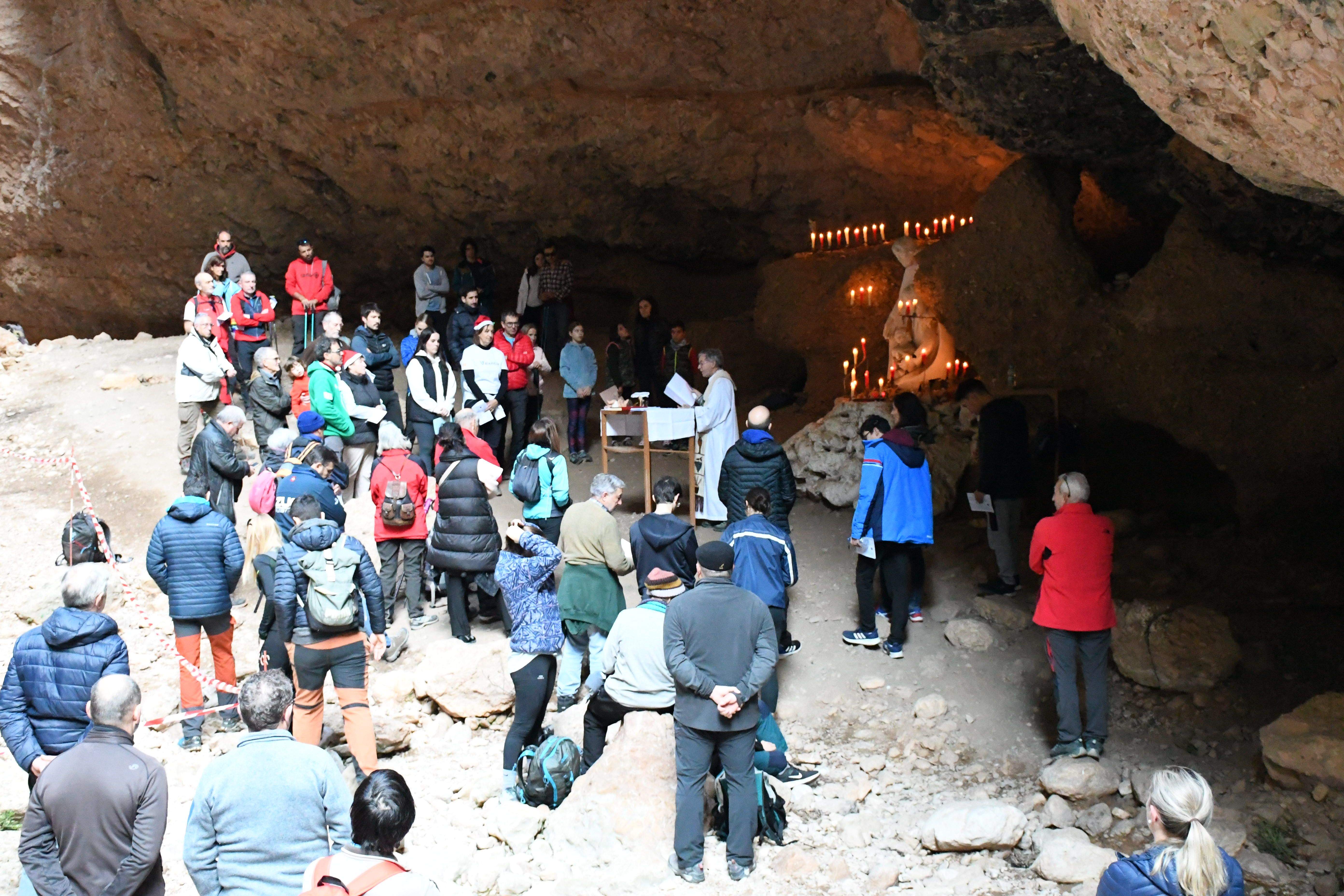 Imágenes del belén de Peña Guara 