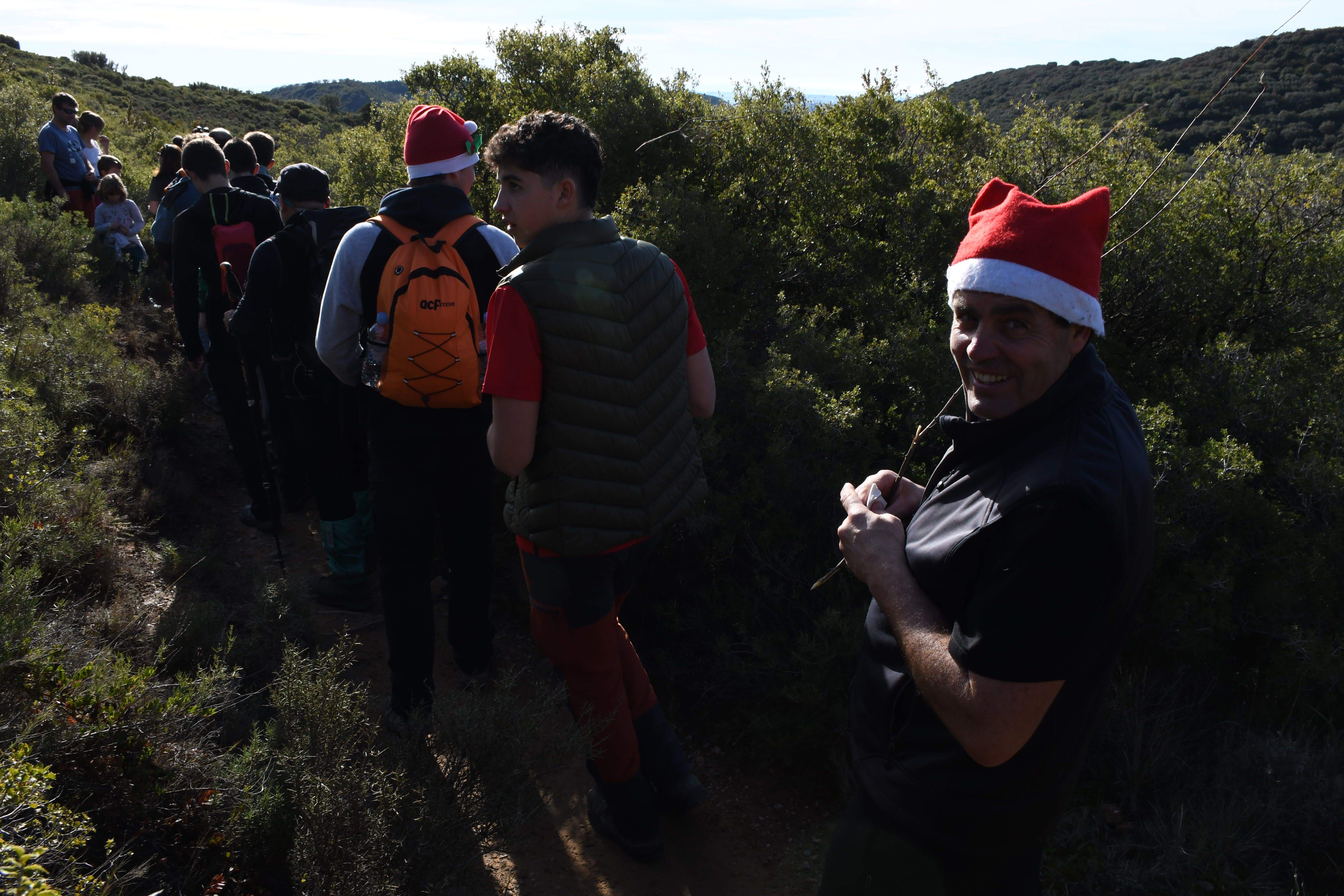 Imágenes del belén de Peña Guara 