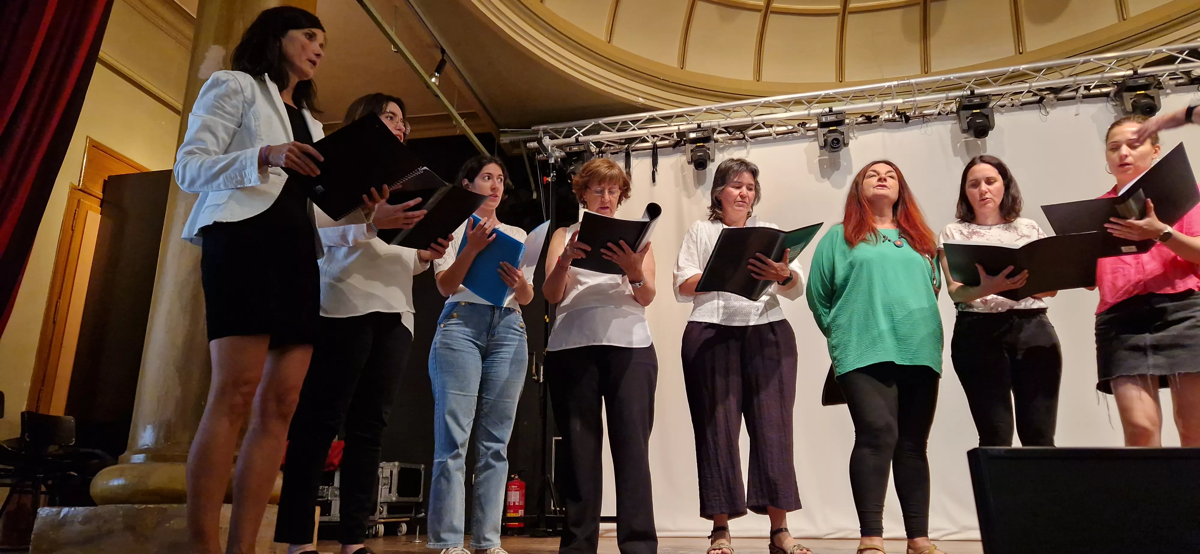 Coro de Profesores del IES Ramón y Cajal. Foto Myriam Martínez