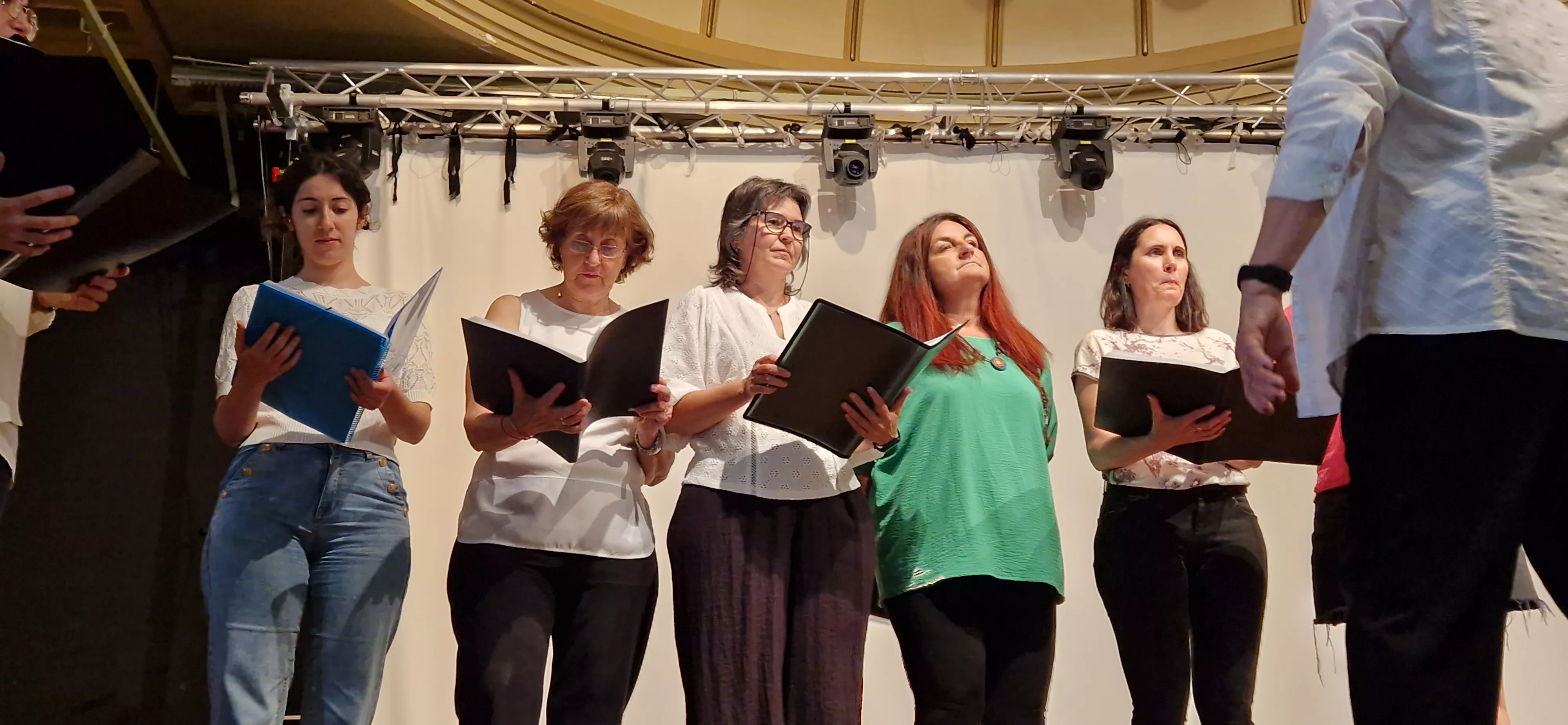 Coro de Profesores del IES Ramón y Cajal. Foto Myriam Martínez