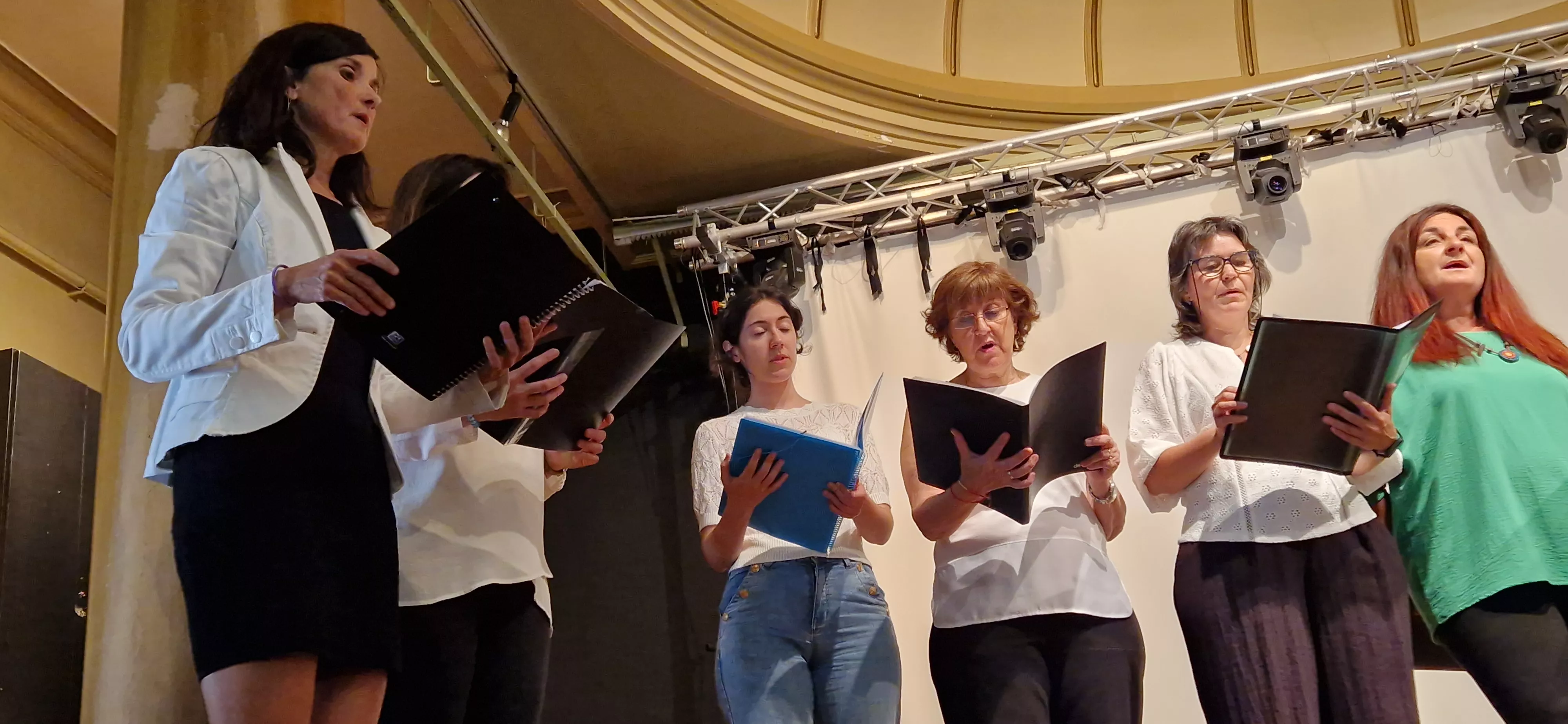 Coro de Profesores del IES Ramón y Cajal. Foto Myriam Martínez