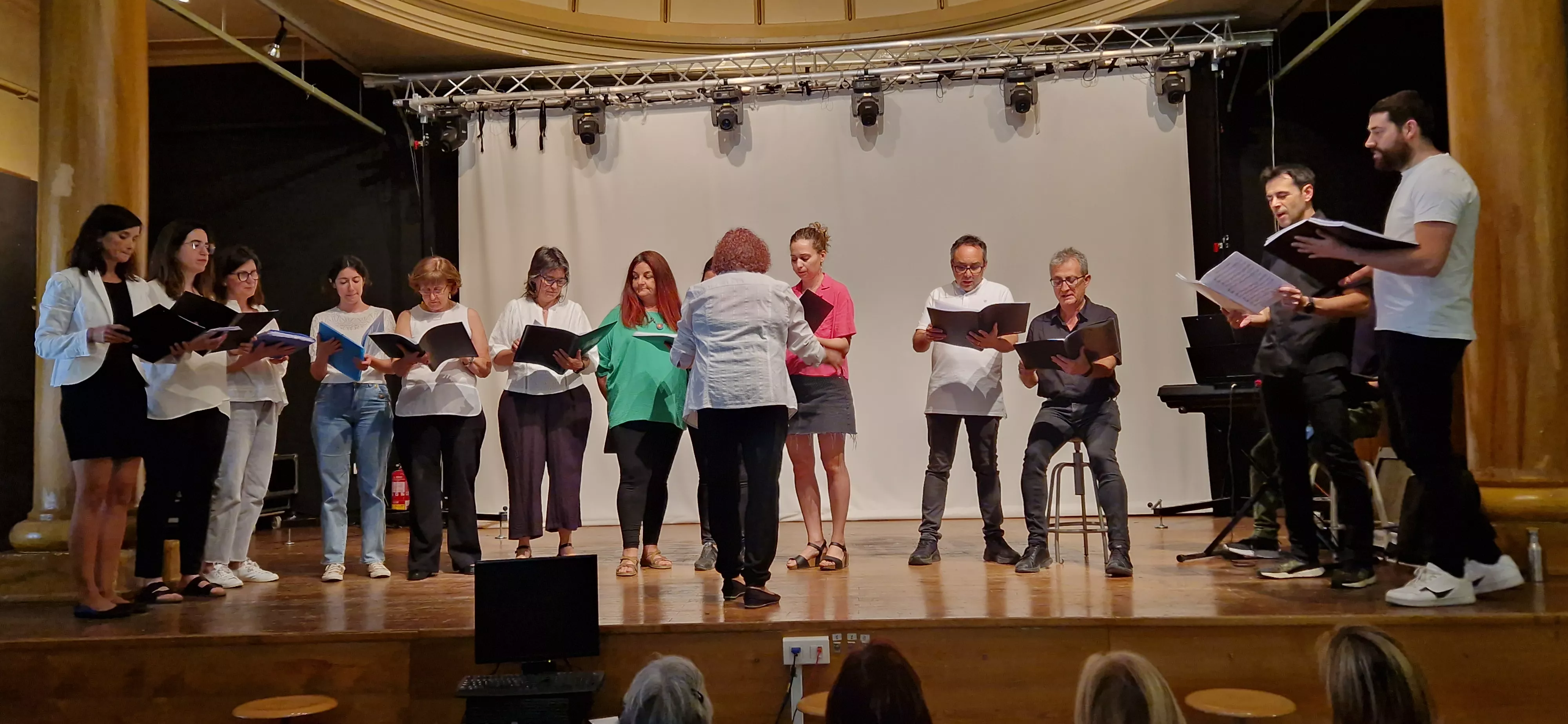 Coro de Profesores del IES Ramón y Cajal. Foto Myriam Martínez