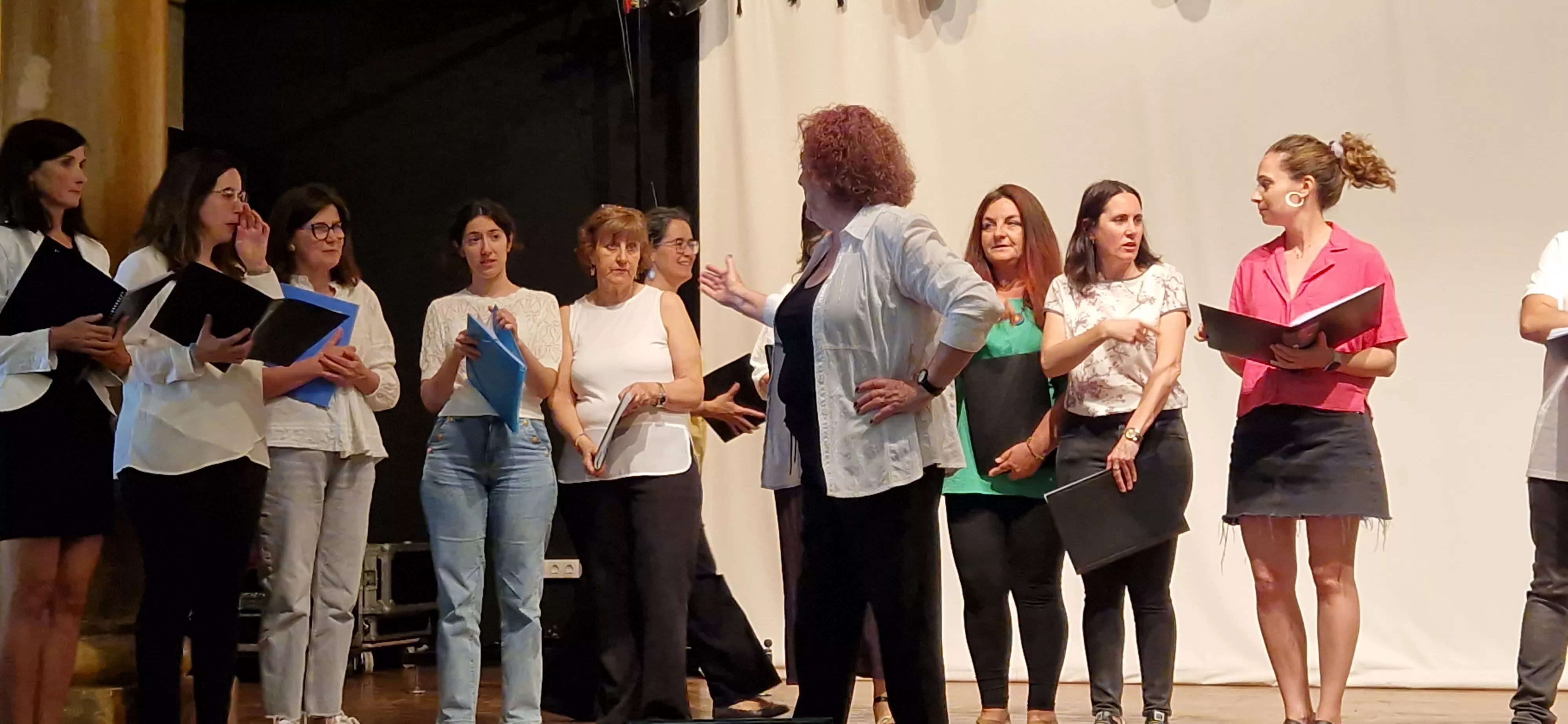 Coro de Profesores del IES Ramón y Cajal. Foto Myriam Martínez