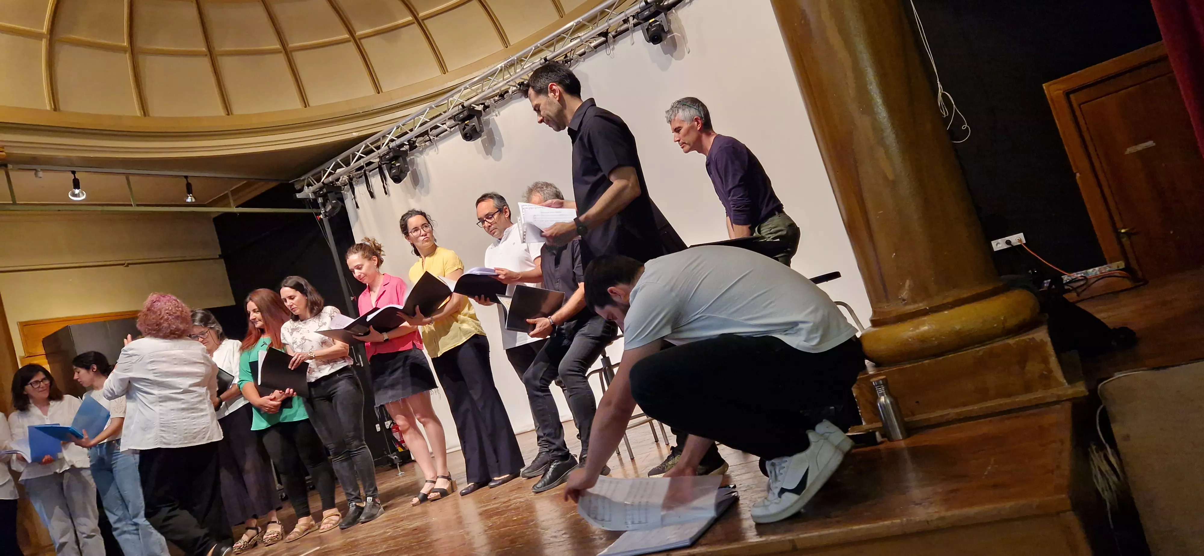 Coro de Profesores del IES Ramón y Cajal. Foto Myriam Martínez